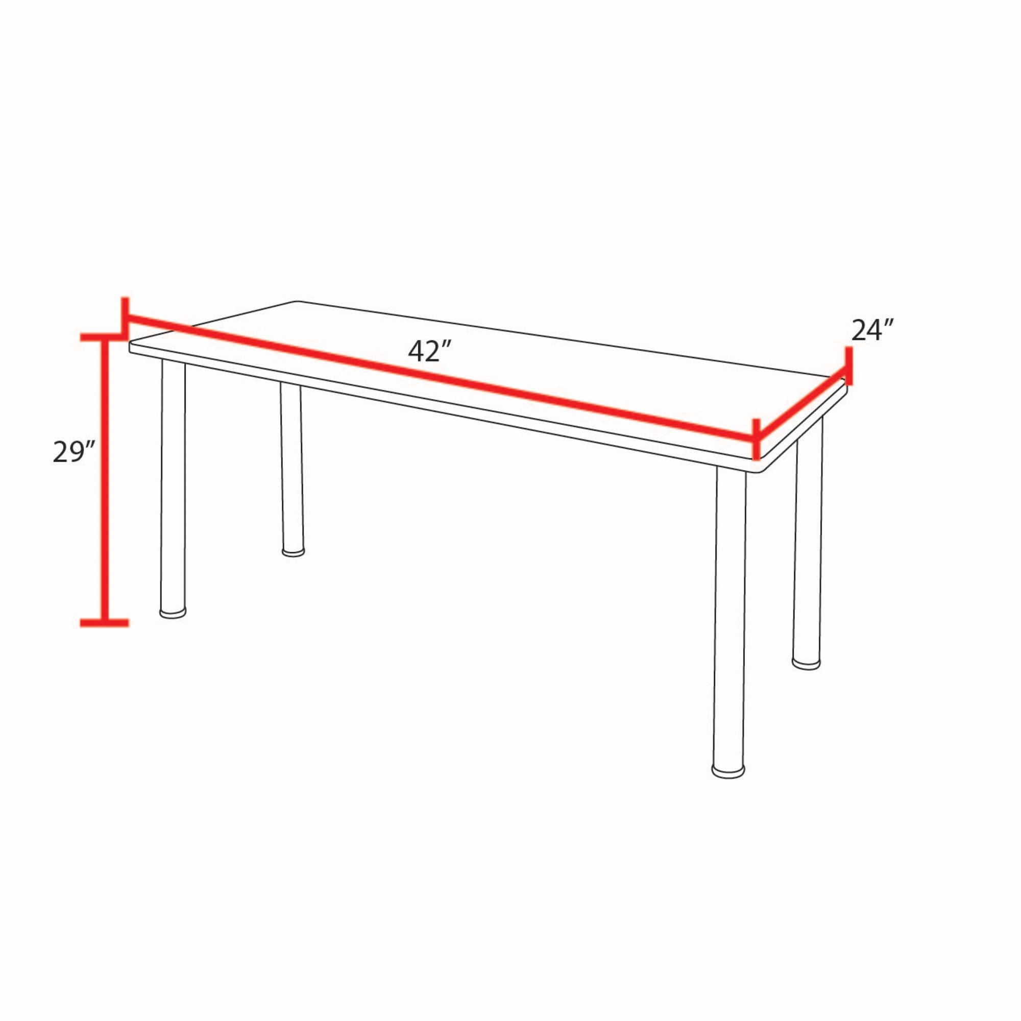 Regency MT4224PLBPBK Office-Tables - View #8