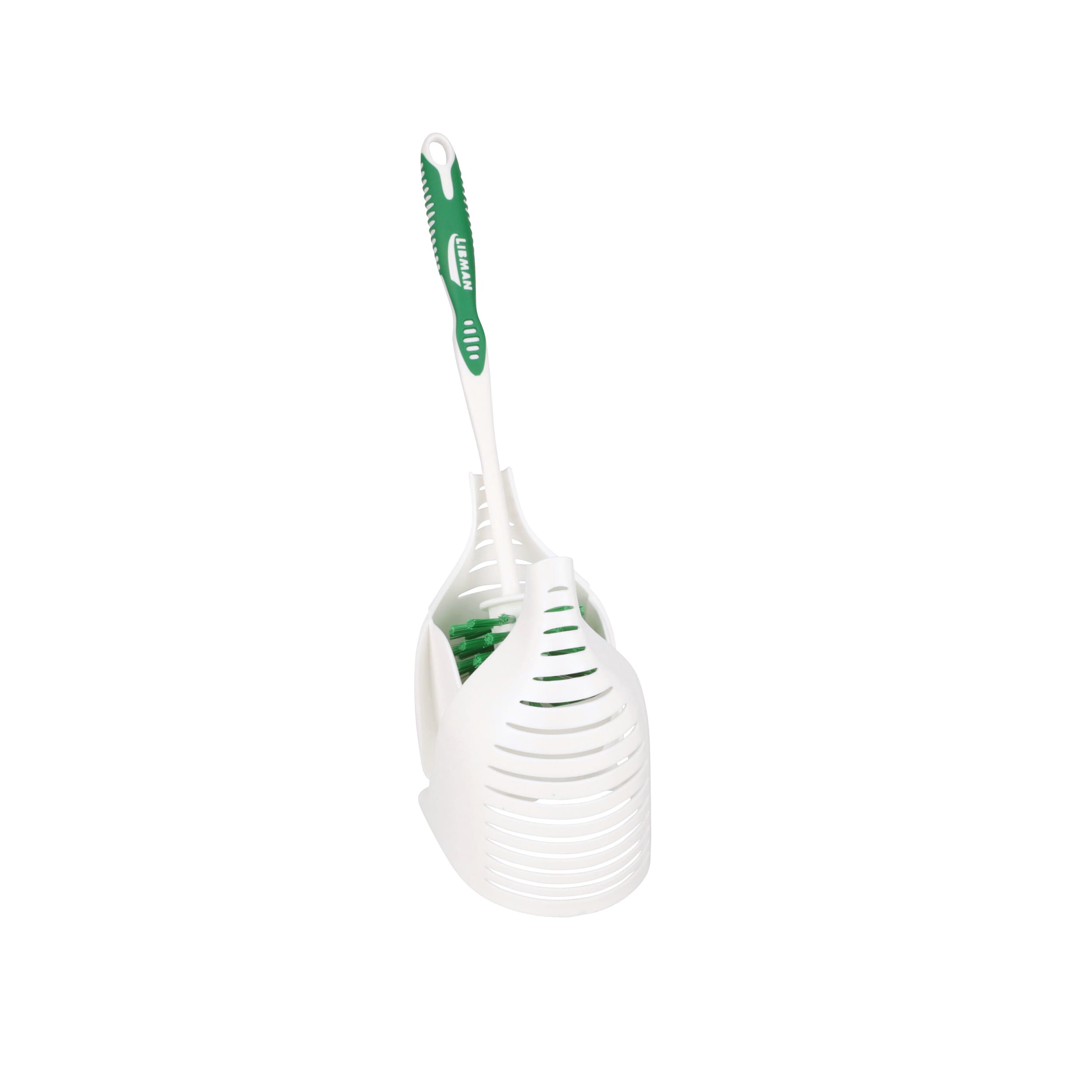 Libman Poly Fiber Toilet with Brush Holder in the Toilet Brushes