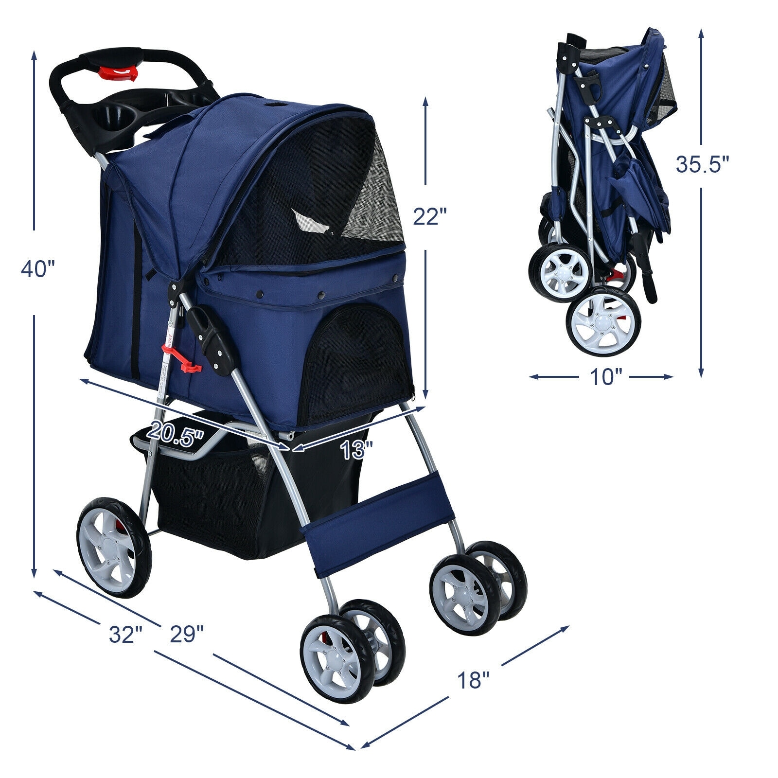 LIVIZA GIZ-AS011BL Pet-Carriers - View #3