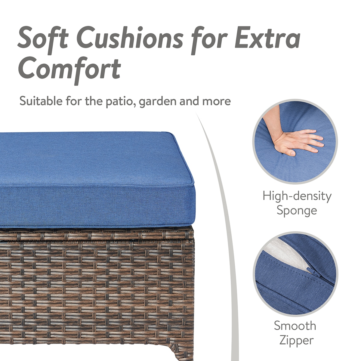 Rilyson FSLRBR40-1 Stools-Ottomans - View #5