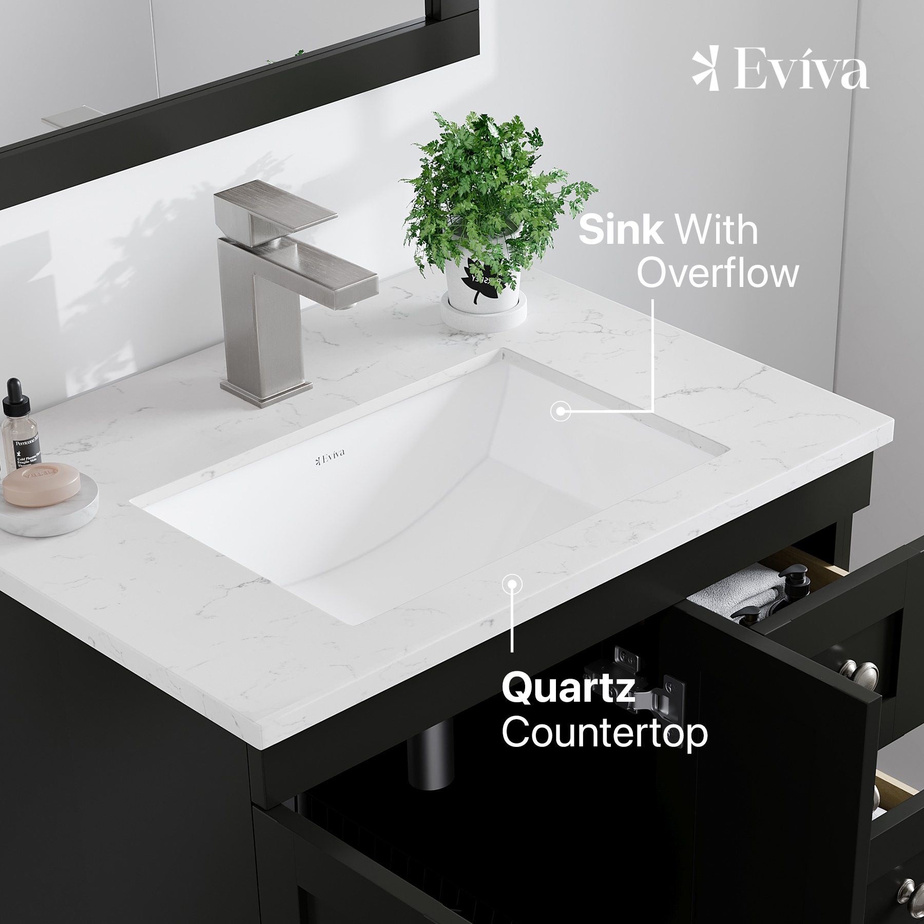 Eviva EVVN69-24ES-Q Bath-Vanity-Combo - View #4