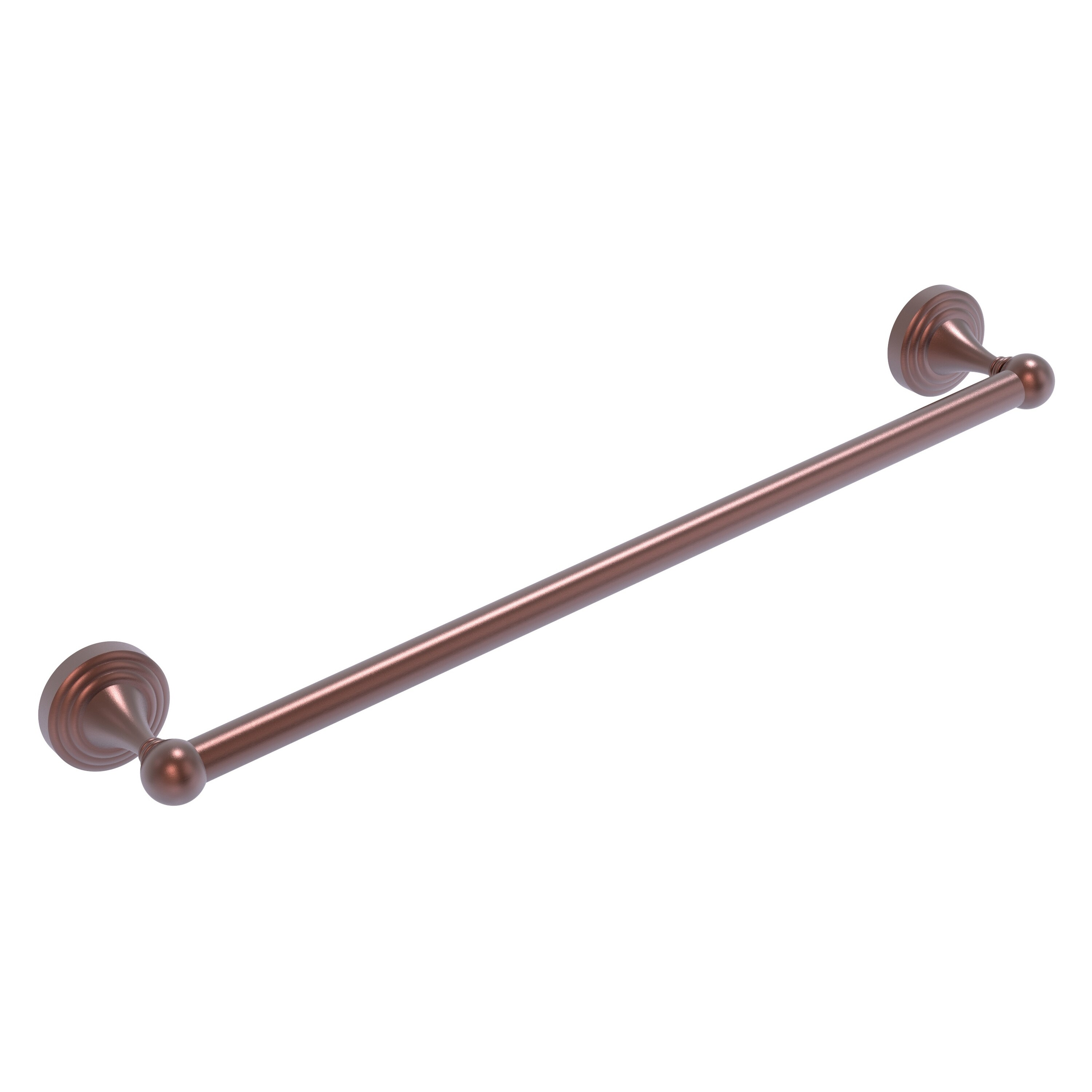 Allied Brass SG-41/18-CA Sag Harbor 18-in Antique Copper Wall mount Single Towel Bar