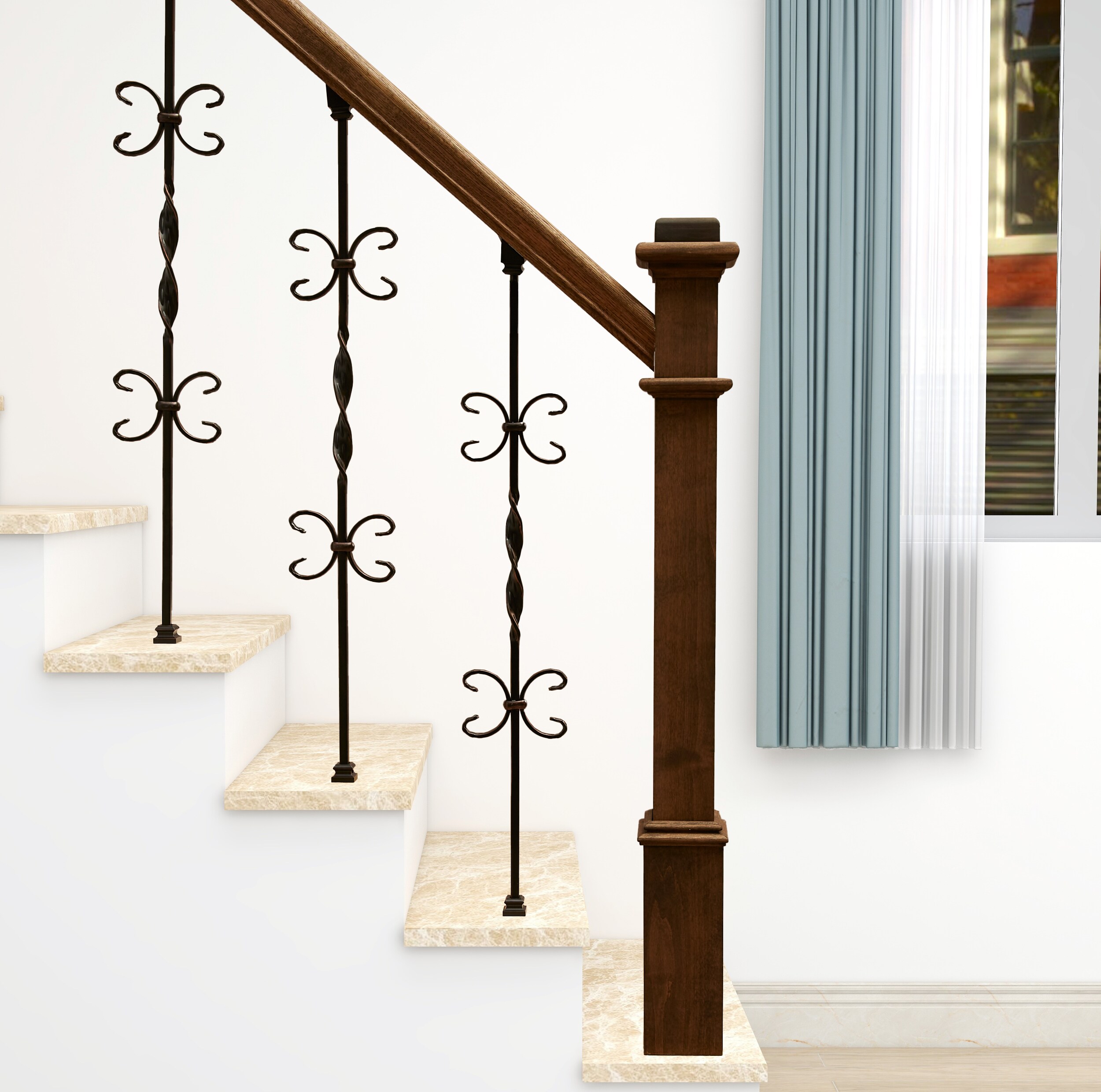 RELIABILT WGSH904RC Interior-Stairpart-Balusters - View #5