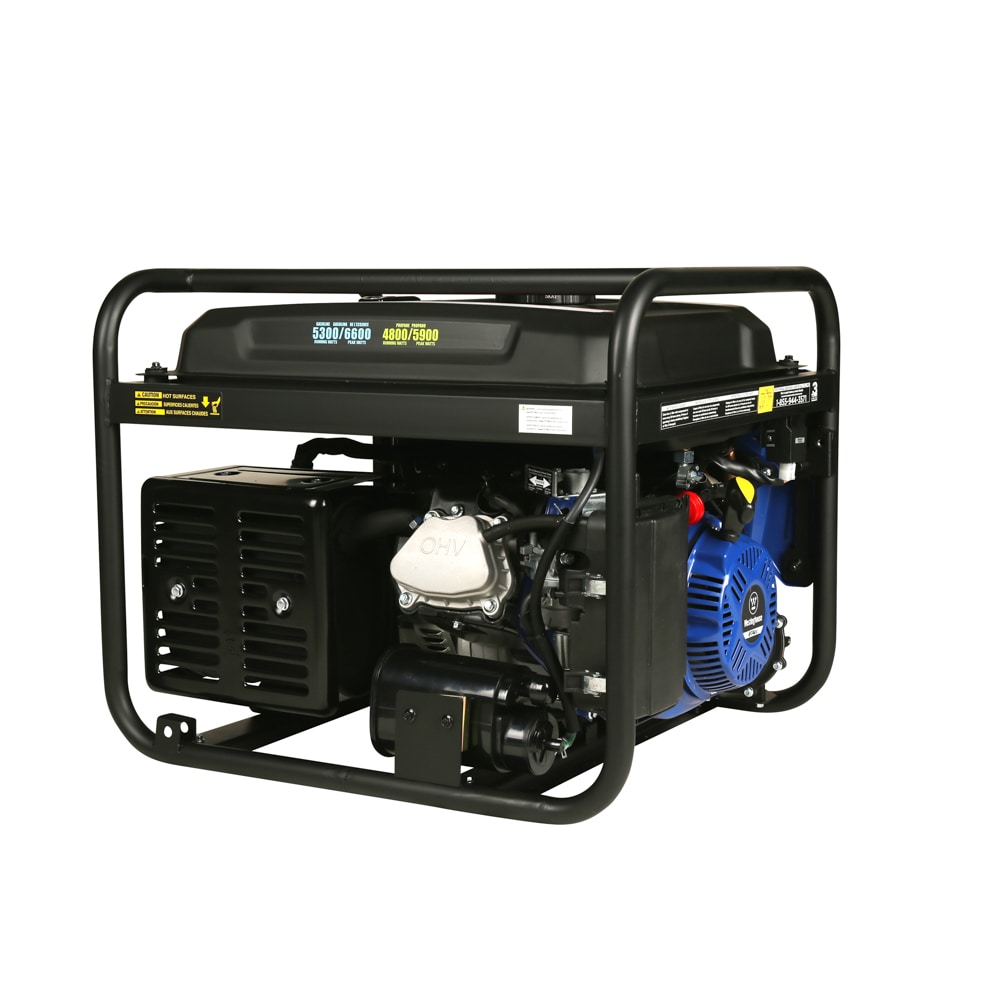 Westinghouse 6,600-Watt Dual Fuel Portable Generator with Remote