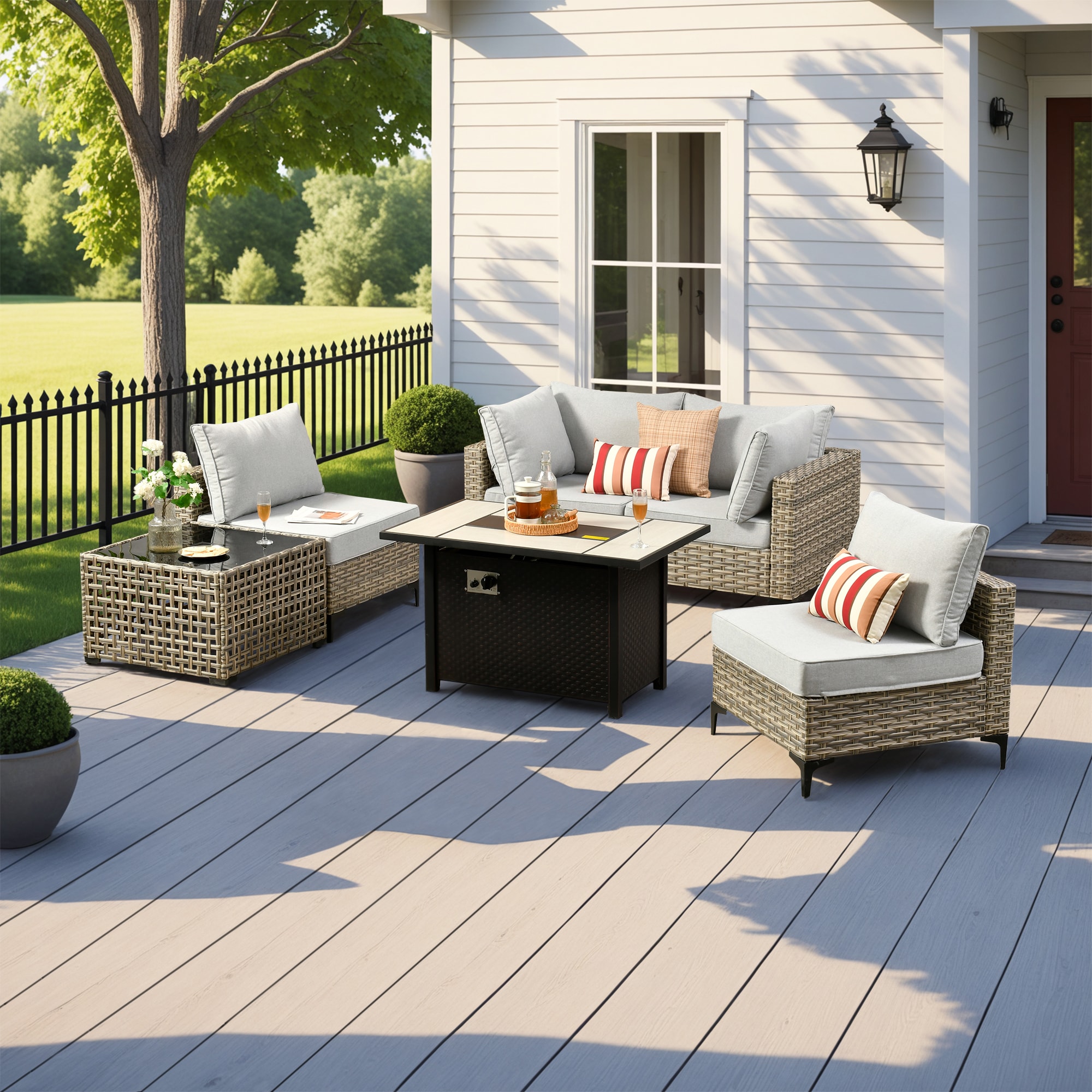 ALTRIGUS 6L-CFP03-SKT406-AL Patio-Conversation-Sets - View #4