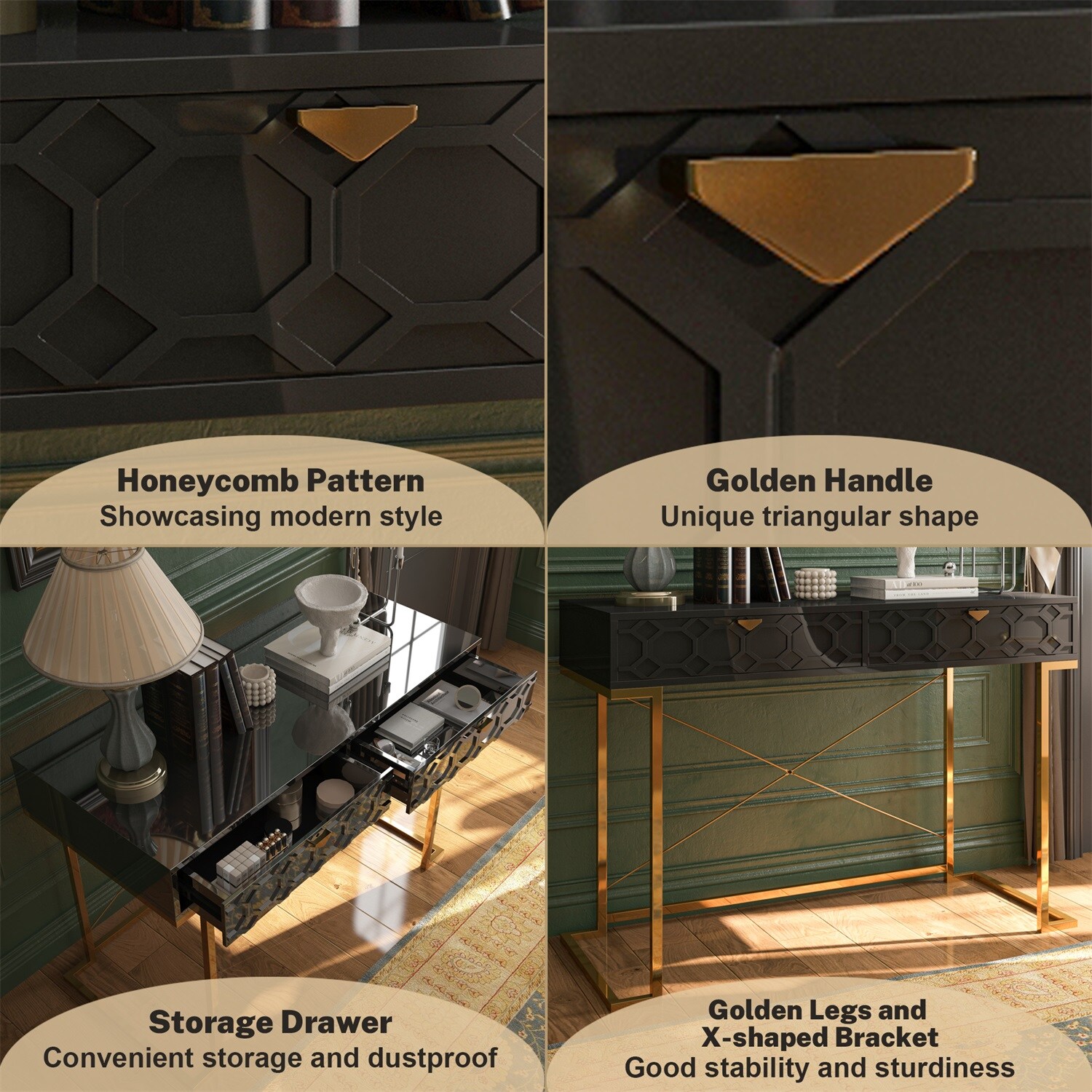 Mondawe MO-DK1-BK desks - View #4