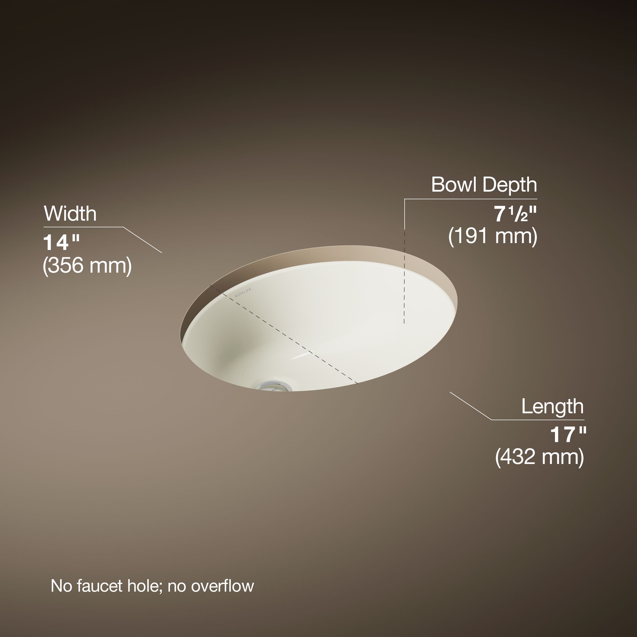 KOHLER 2209-96 Bath-Sink - View #3