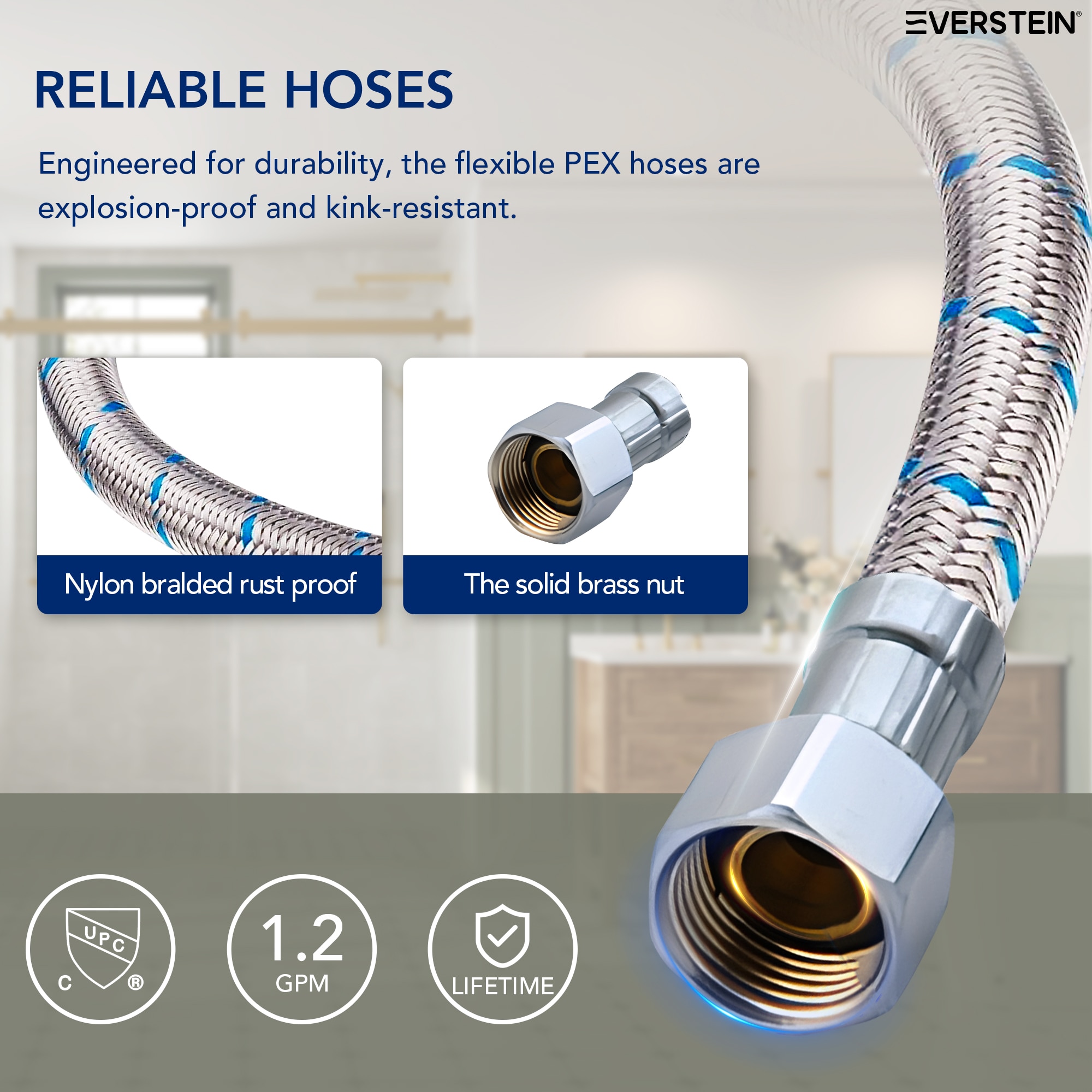 EVERSTEIN Q-900-OTOP Lavatory-Faucets - View #5