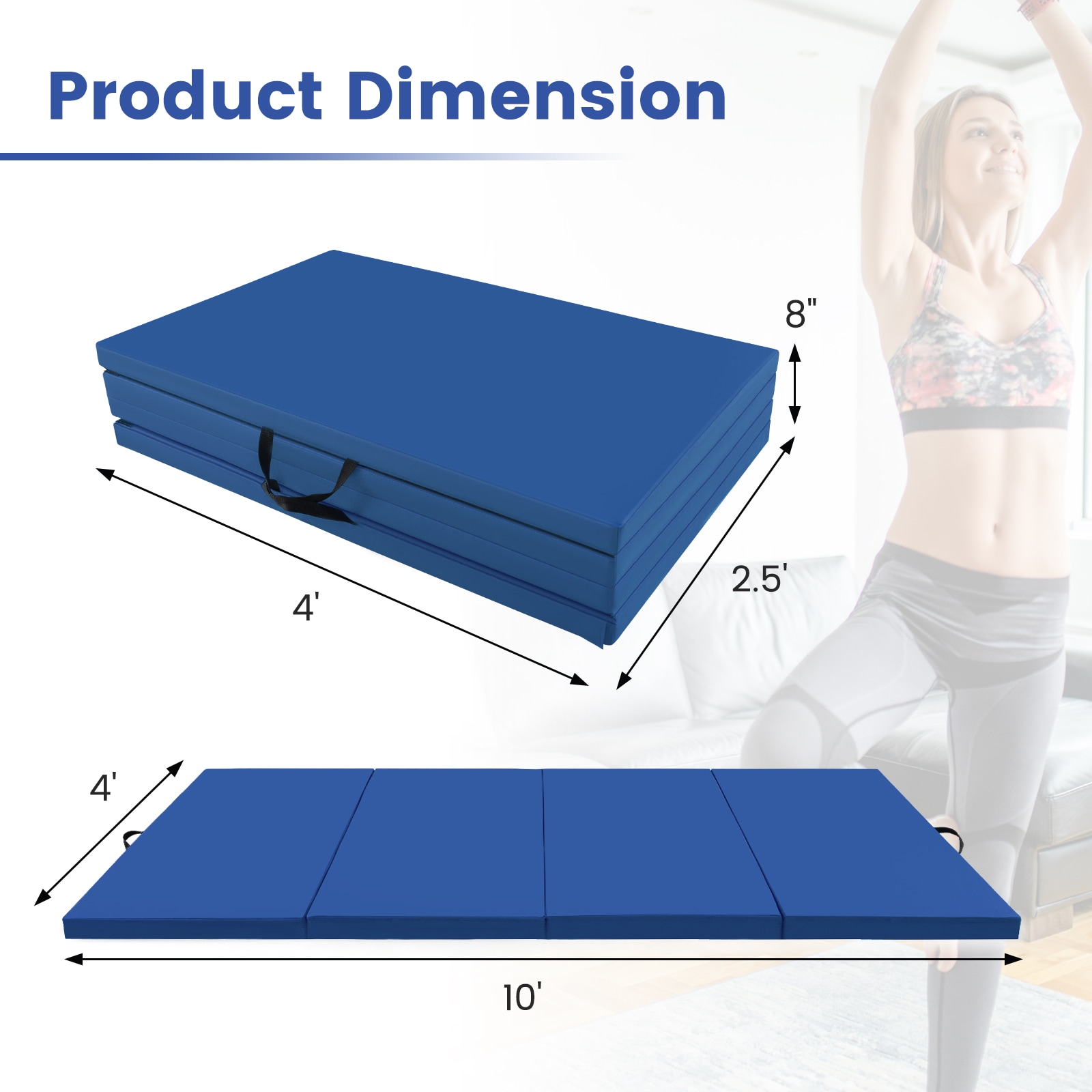 Slickblue D-CO-YN11101HF Fitness-Equipment-Mats - View #7