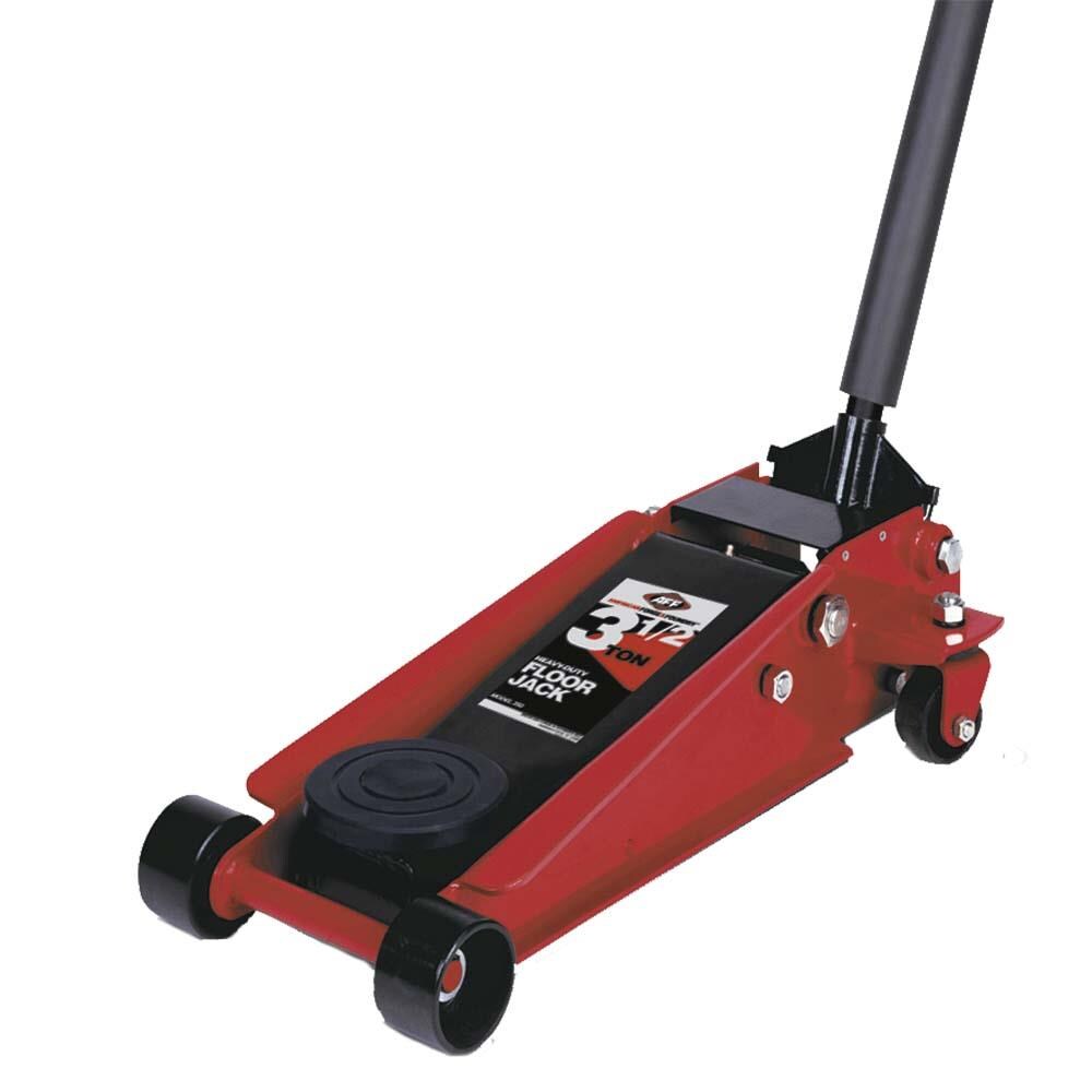 American Forge & Foundry 3.5 Ton Heavy Duty Steel, Quick Lift Service Floor  Jack with 2 Piece Handle, Double Pumper Technology, Tough UV Powder Coated  Frame in the Jacks department at Lowes.com