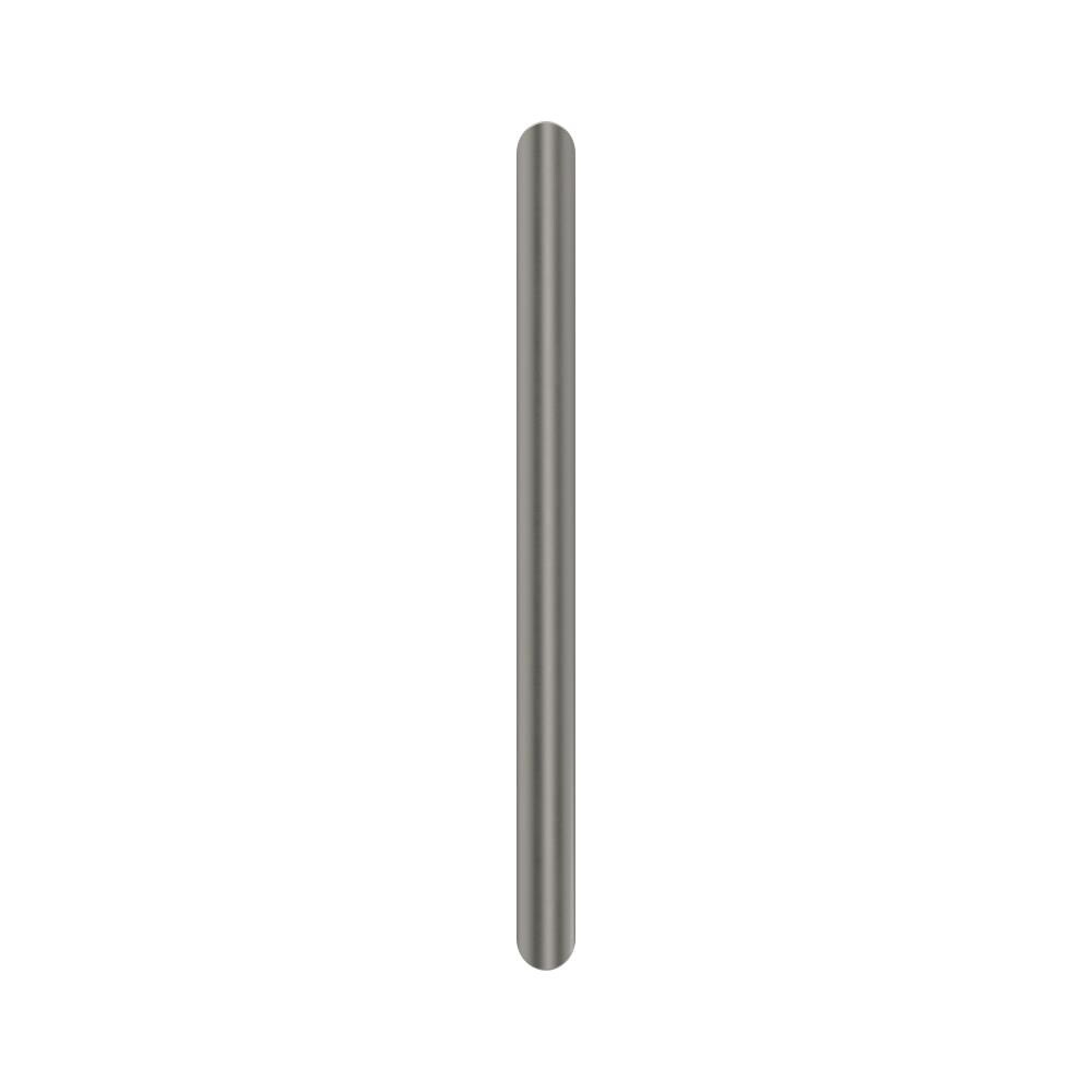 Satin Nickel Modern Industrial Bar Pull with Mounting Hardware