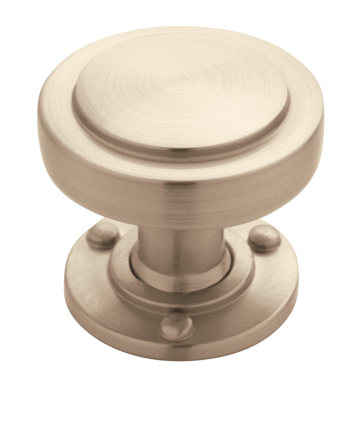 Amerock BP53710G10 Rochdale 1-1/4-in Satin Nickel Round Transitional Cabinet Knob