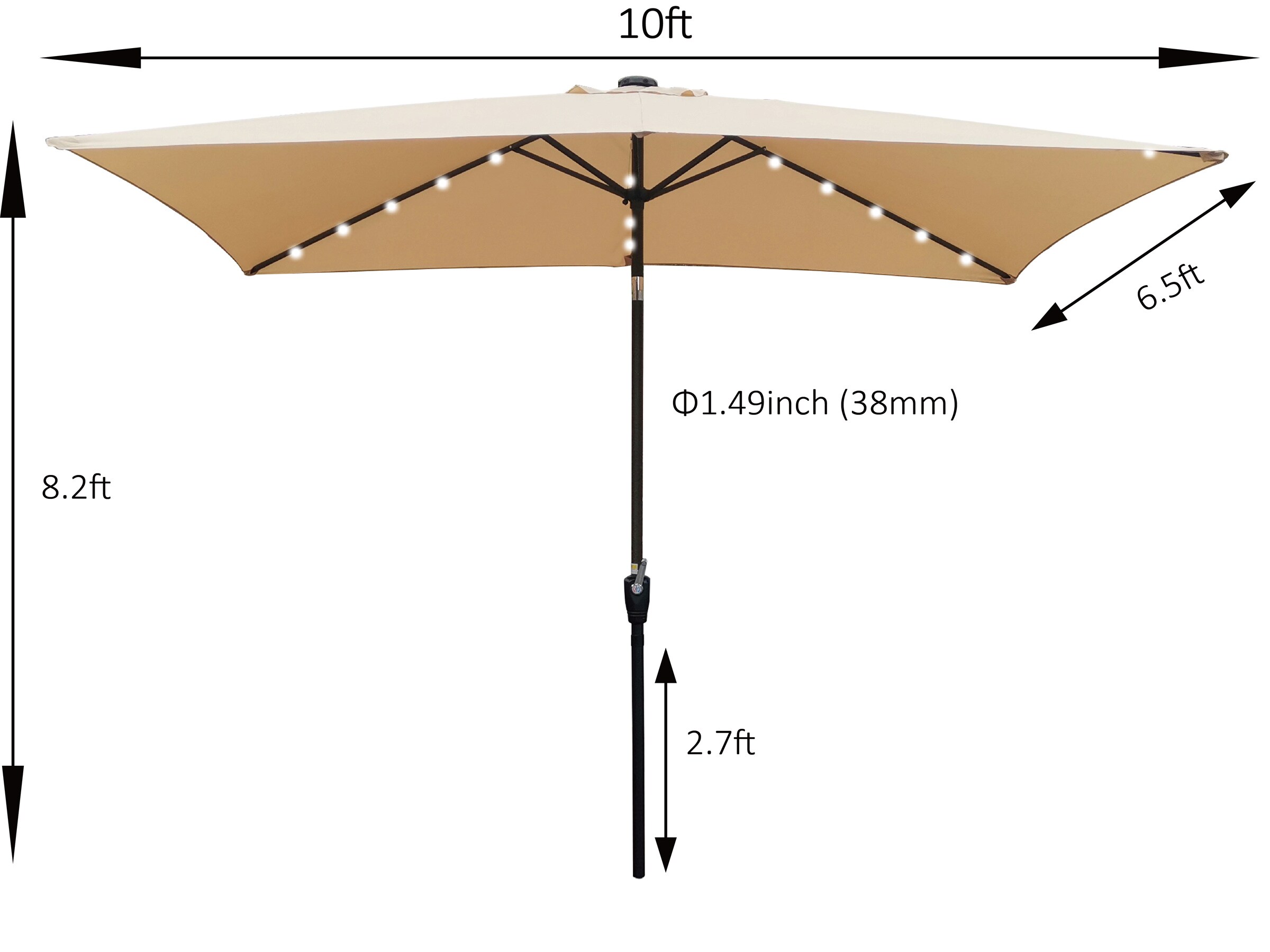 Damerin Z-PU26 Umbrellas-2 - View #2