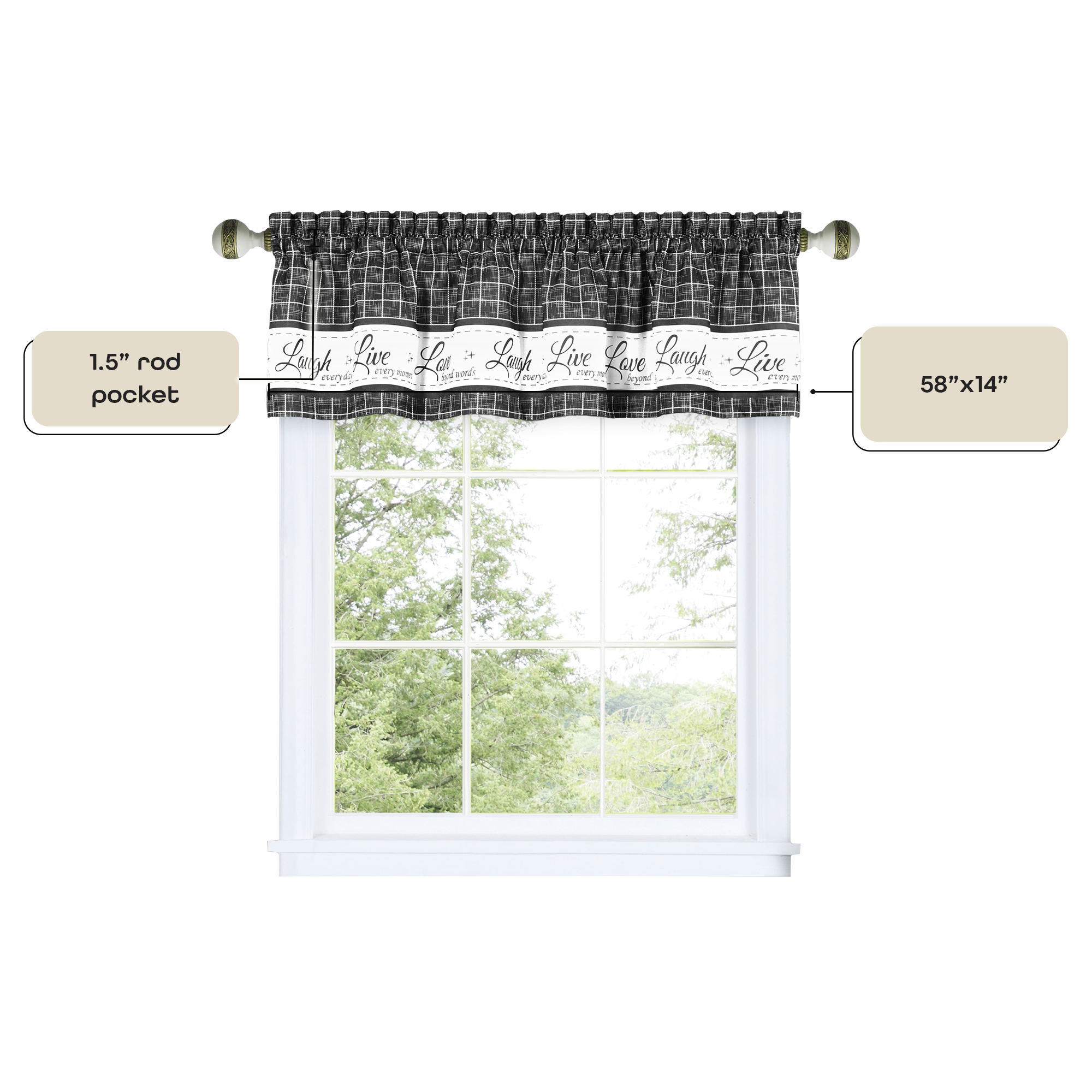 Achim LLVL14CC12 valances - View #7