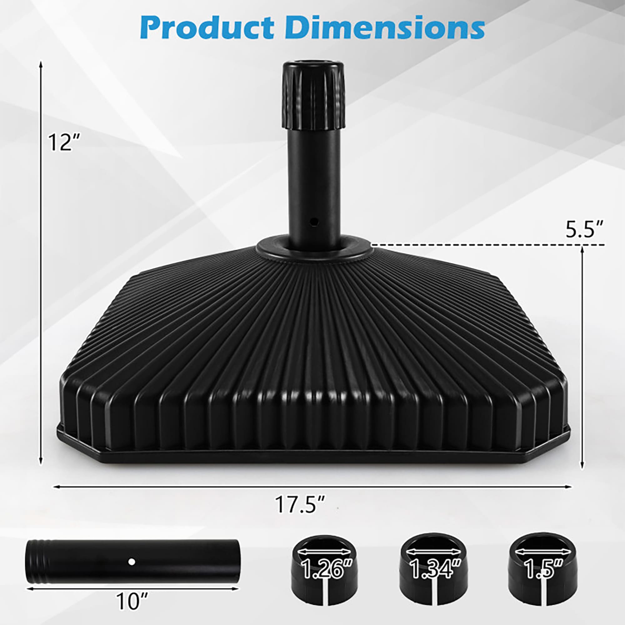 CASAINC WF-OP2954CF Umbrella-Bases - View #9
