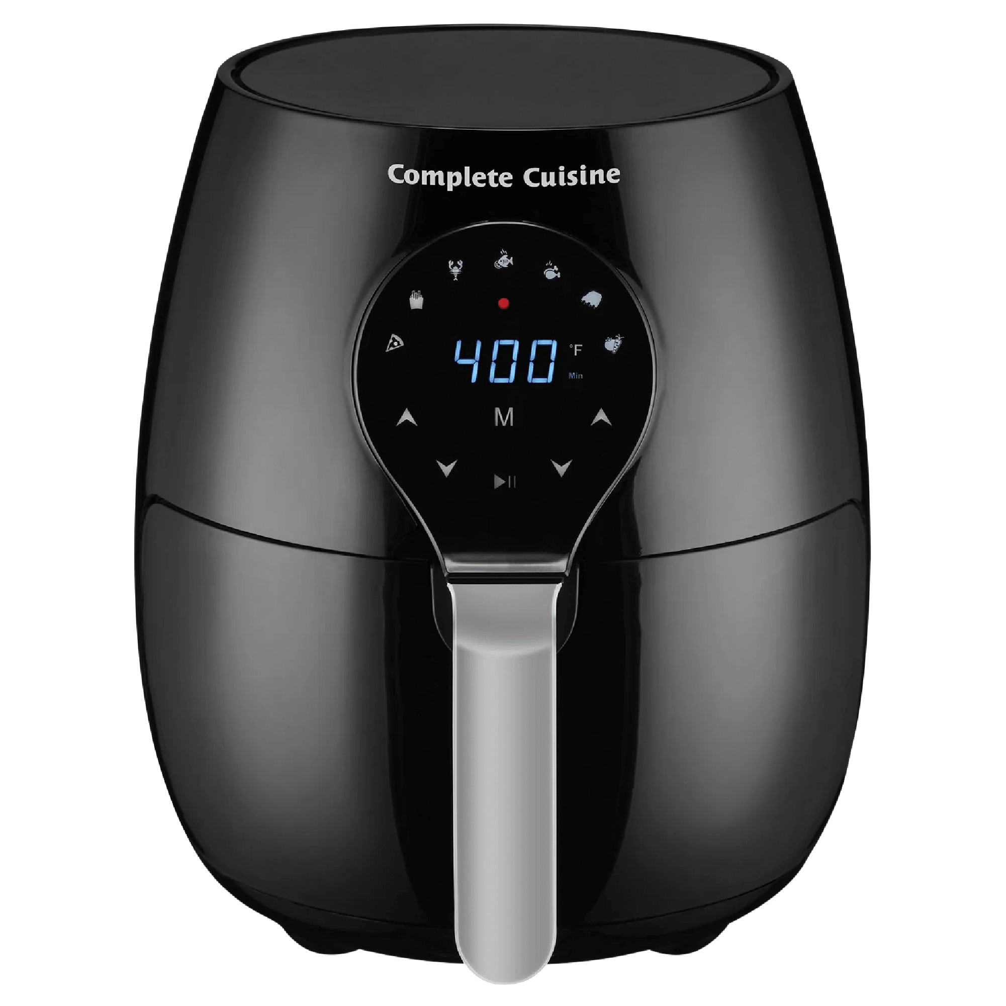 Complete Cuisine 399051 CC 5300 DG AF 5 point 3 Quart Digital Air Fryer Kitchen Air Fryer with Extra Large Basket