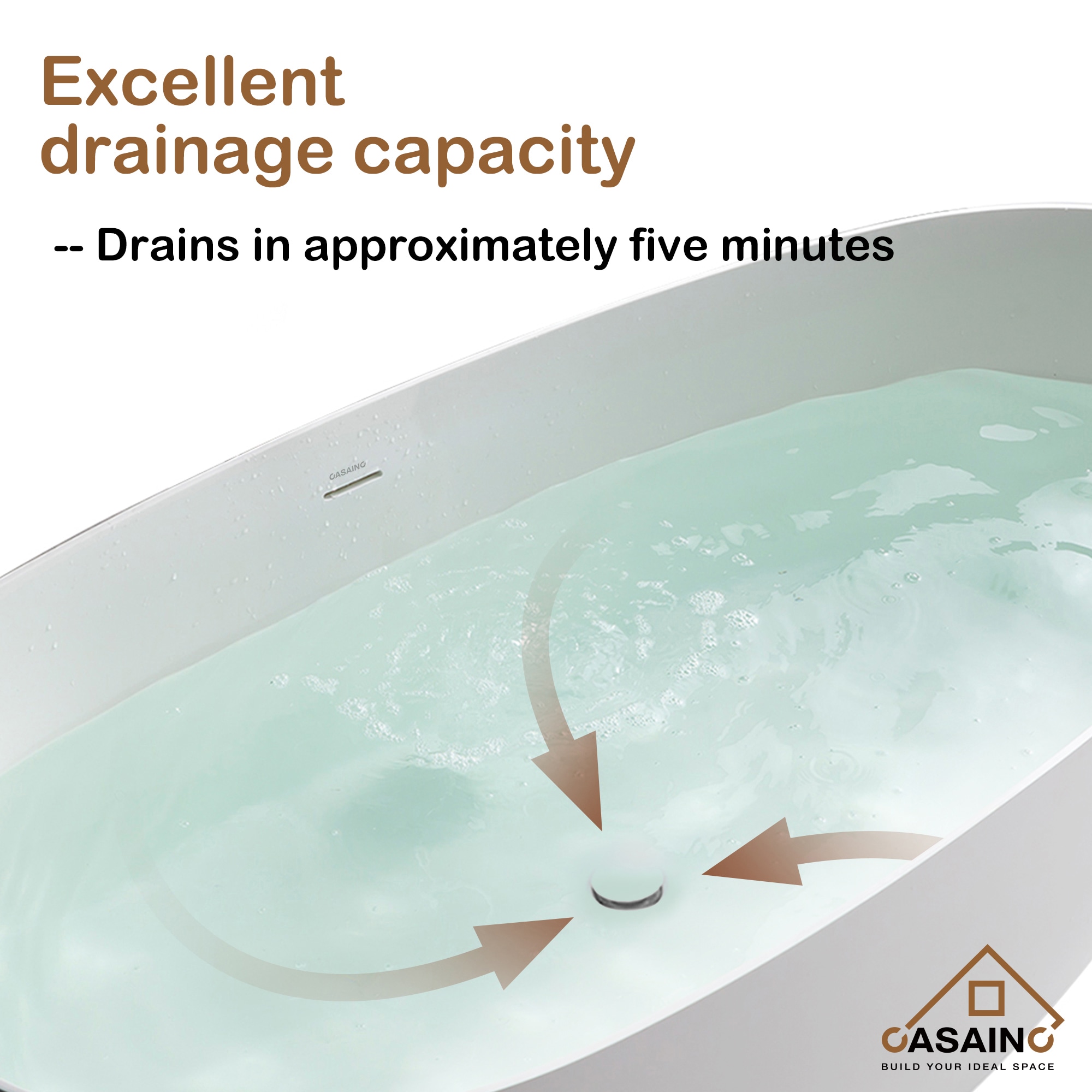 CASAINC CA-TC-7414 bathtubs - View #8
