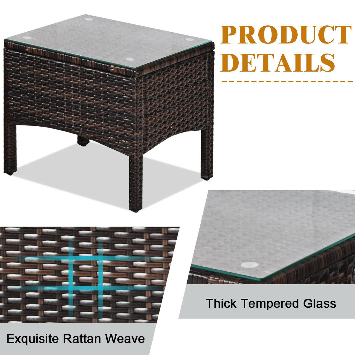 Clihome CWCH-HW63AC760TU Patio-Conversation-Sets - View #5