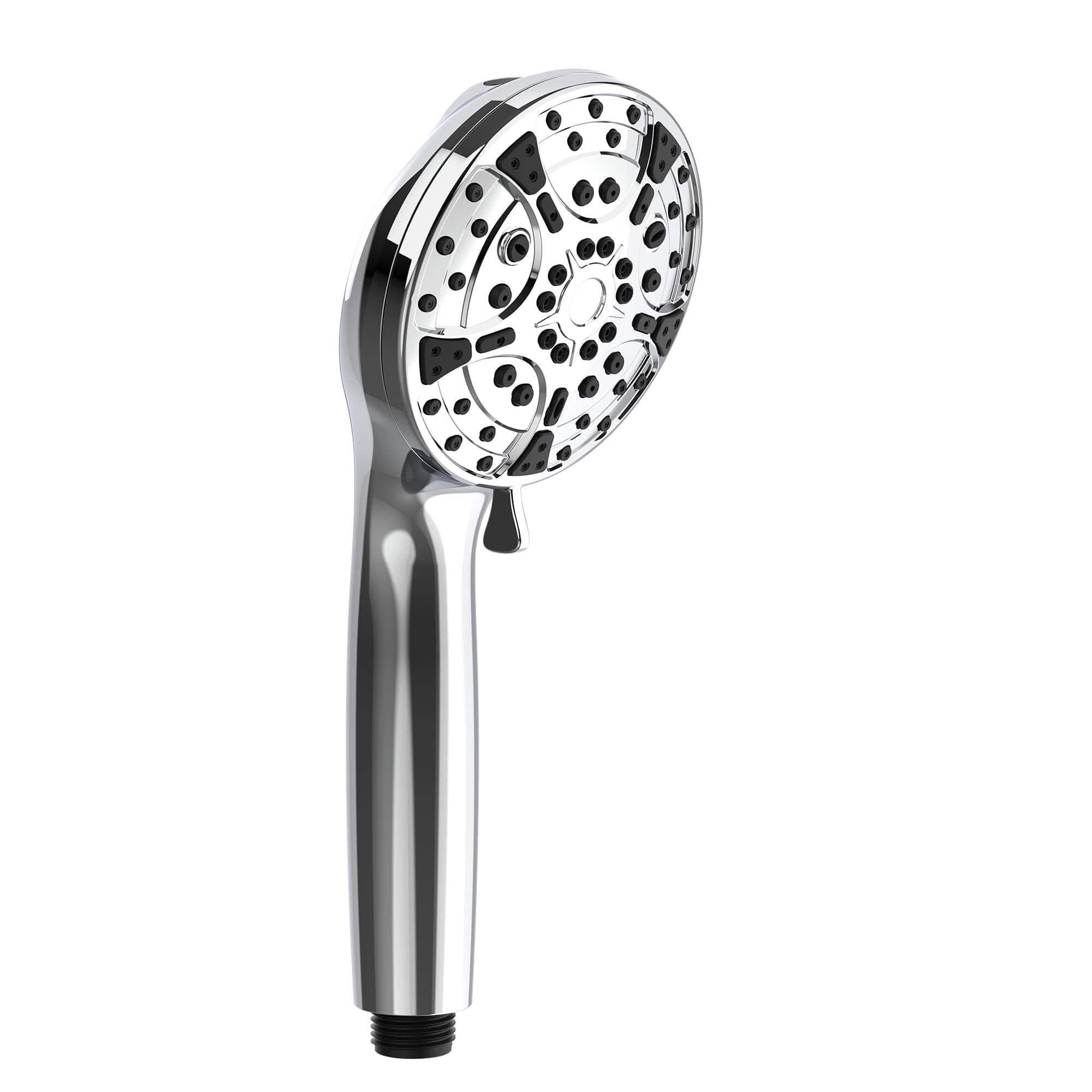 EVERSTEIN  9-Spray Chrome 3.94-in Round Filtered High Pressure Handheld Shower Head