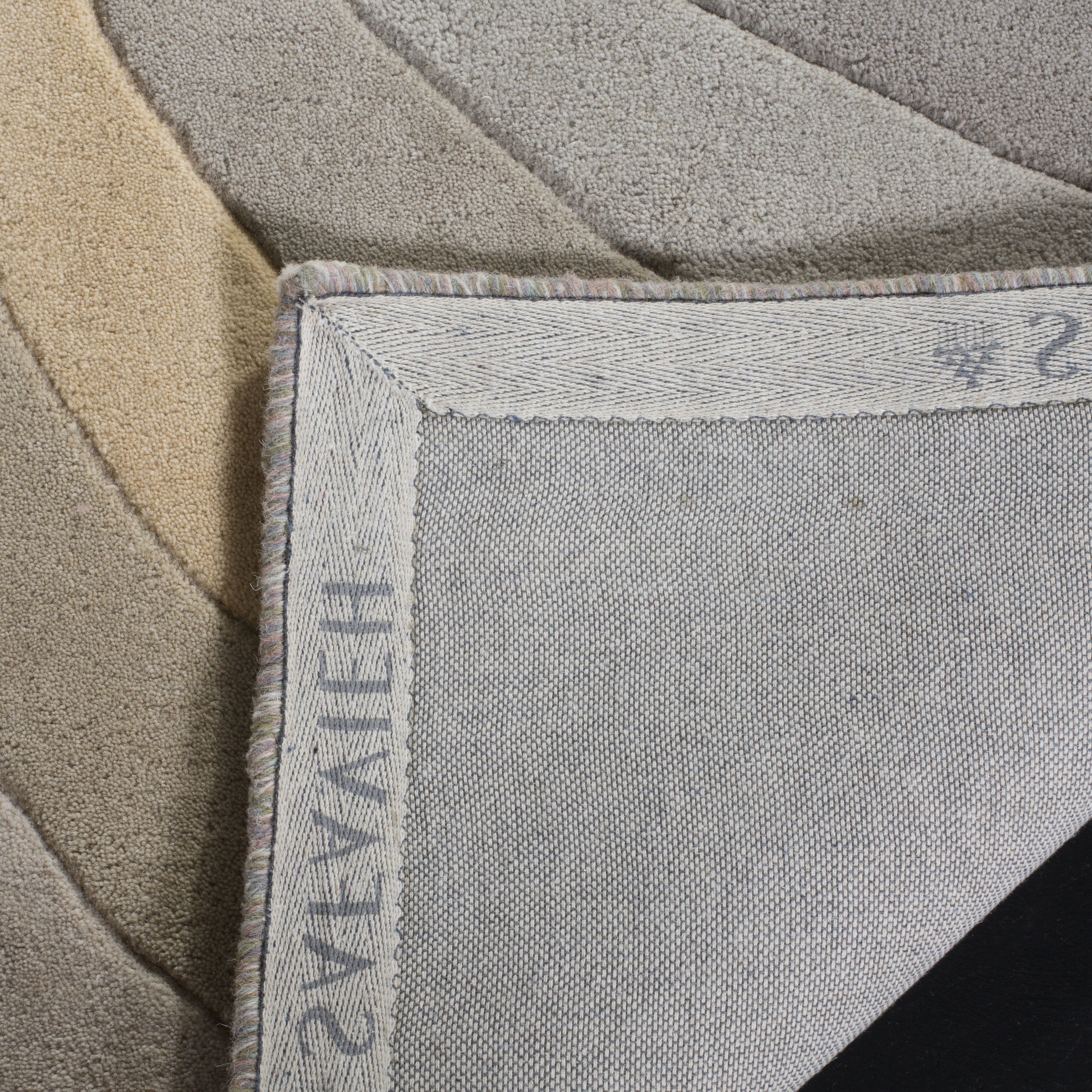 Handmade Tufted Rectangular Multi-Color Wool Area Rug