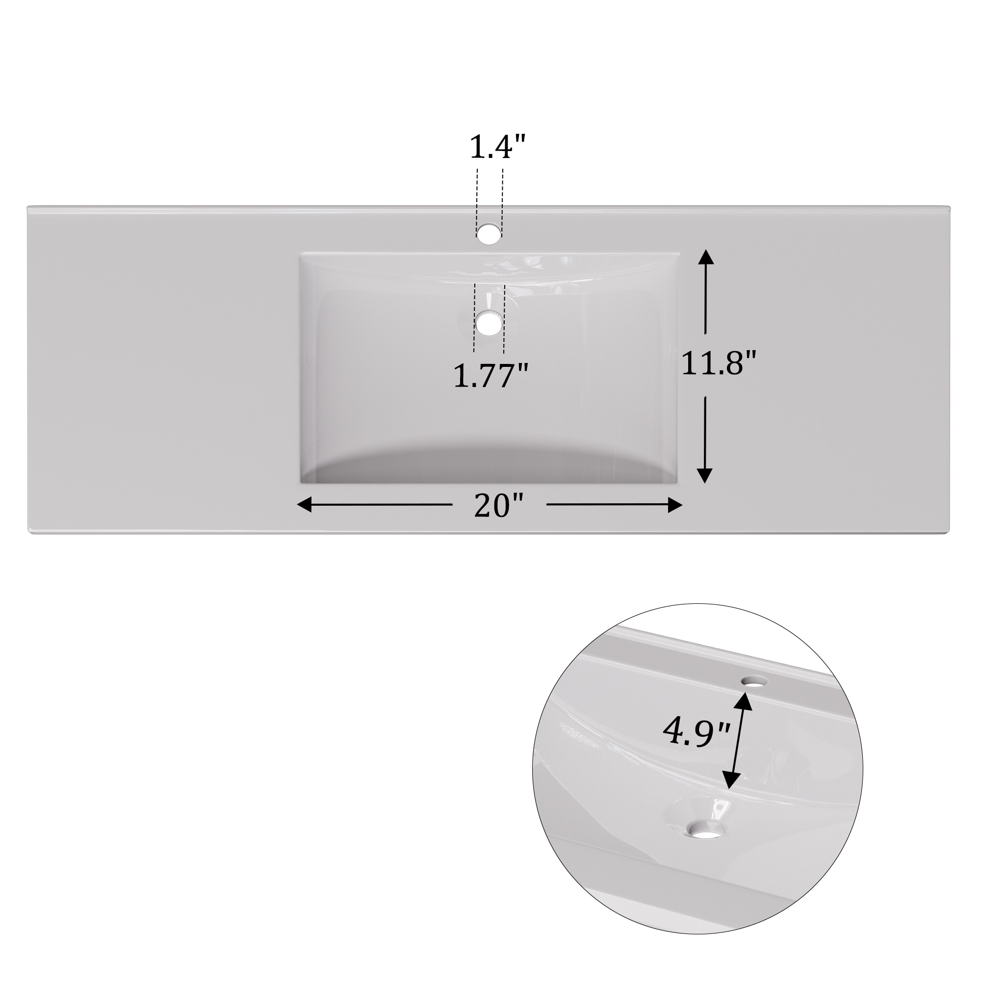 JEAREY JE-LDCWD-BE Bath-Vanity-Combo - View #11