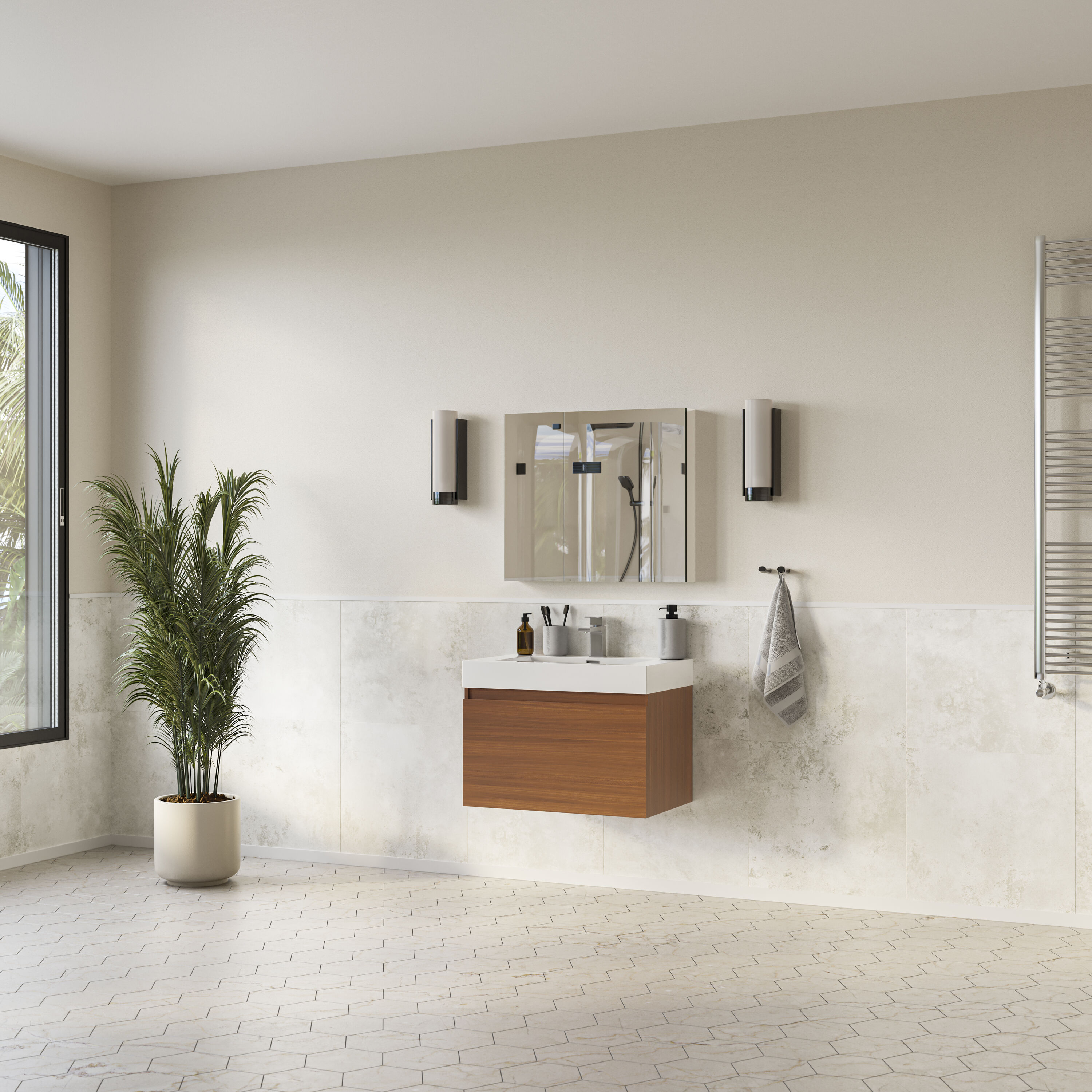 Fresca FVN8007TK Bath-Vanity-Combo - View #5