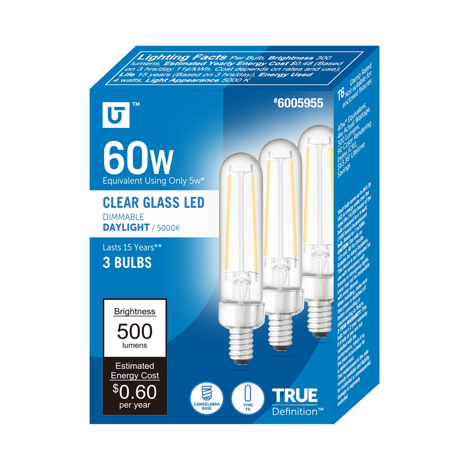 Utilitech 16C18-T6C-C-5W-50 Led-Lights - View #3