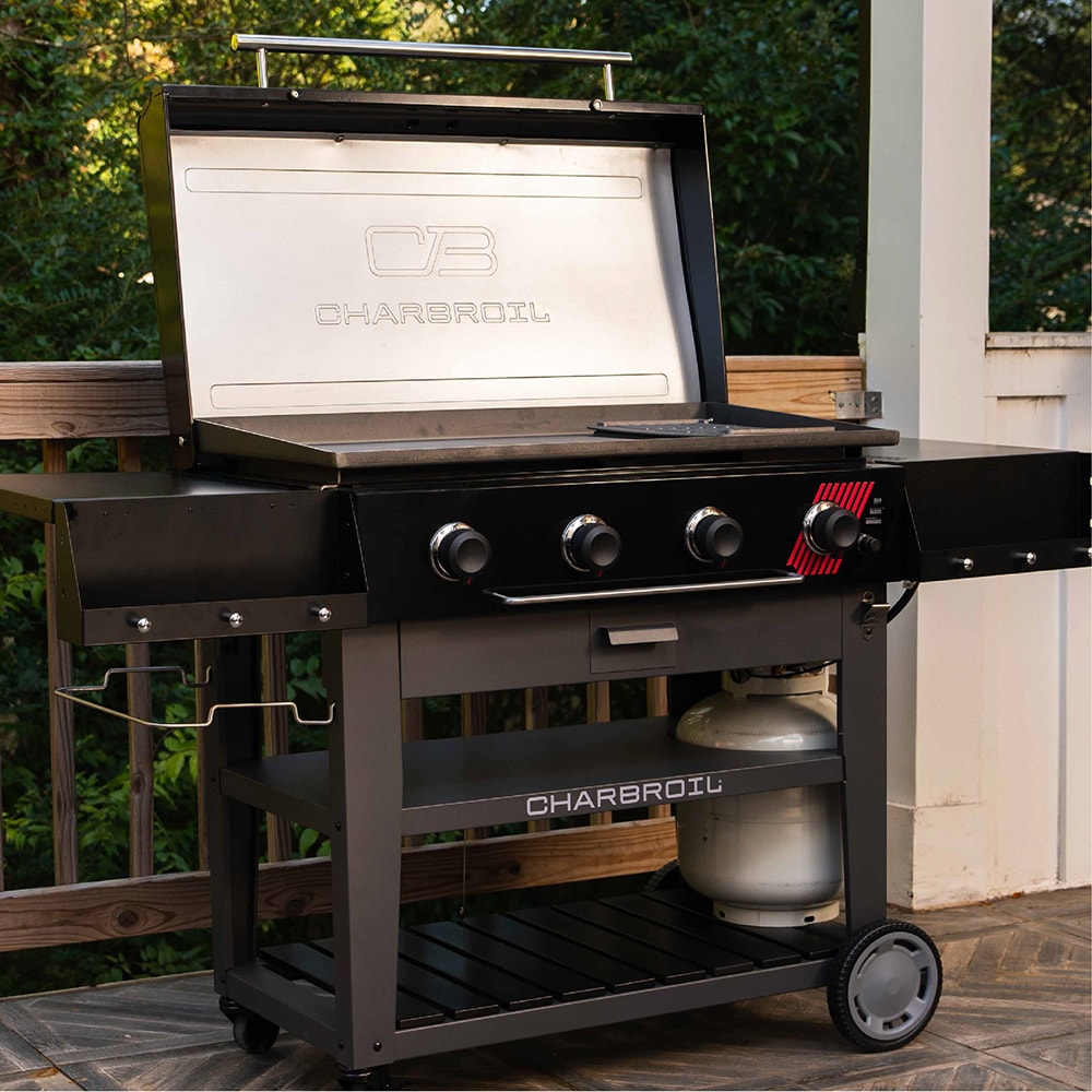 Char Broil 36 in Performance Griddle 4 Burner Liquid Propane Flat