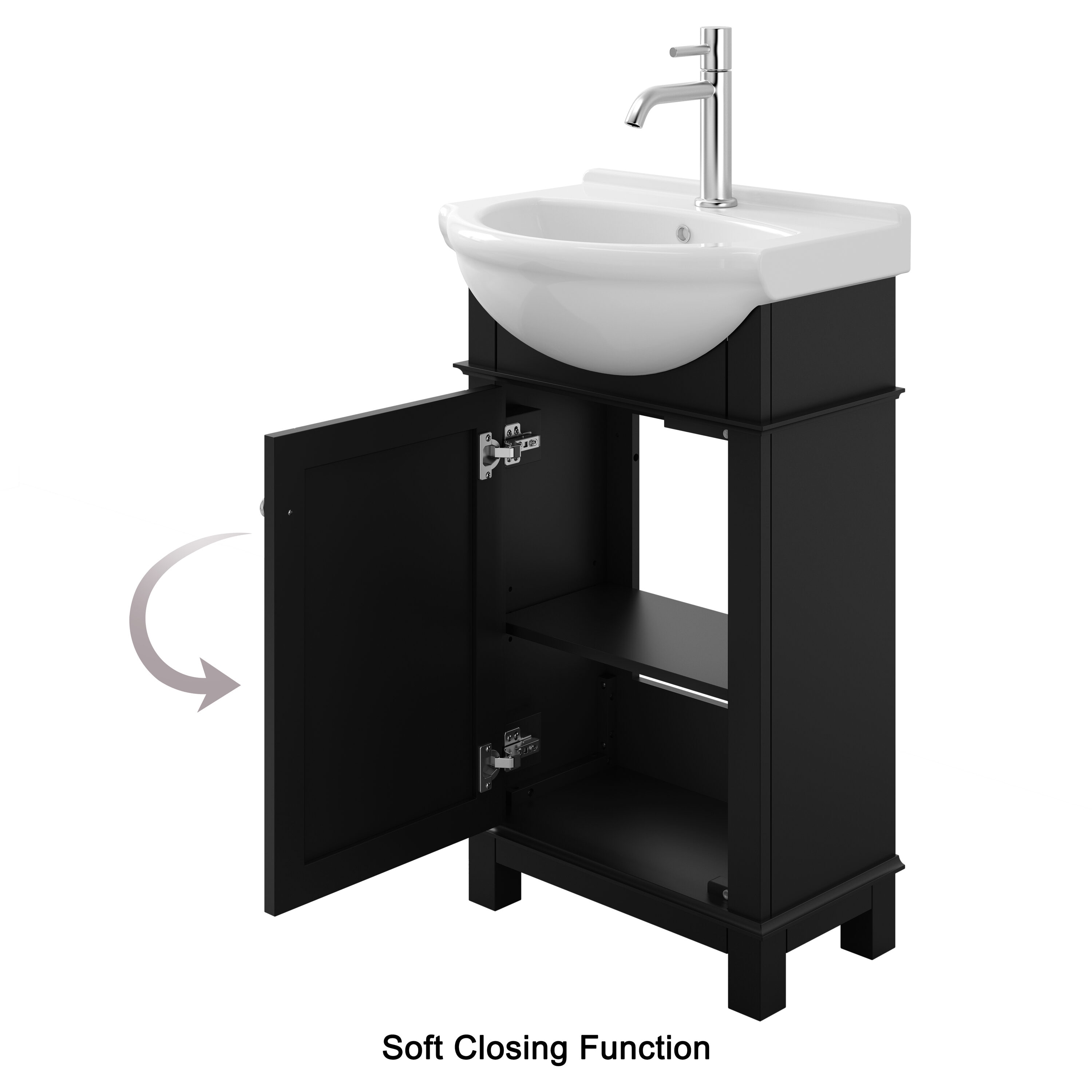 TJAmerican TJ03-06V2017BLK Bath-Vanity-Combo - View #6