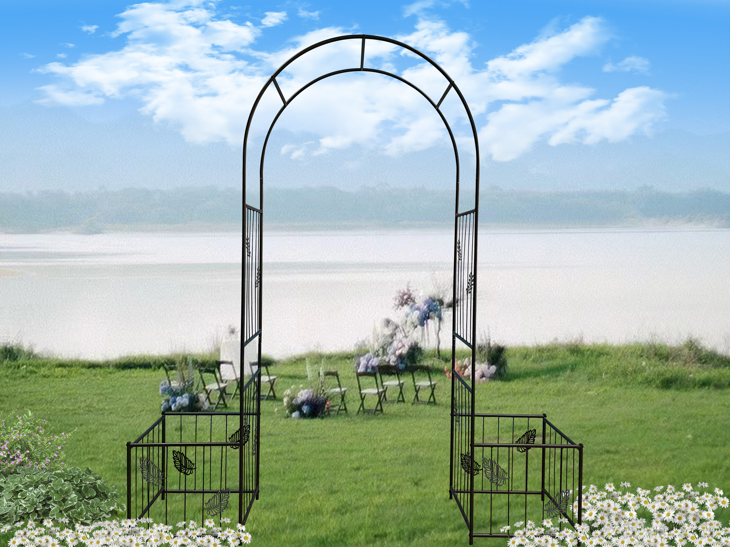 Kahomvis WS-QPT2-045 Garden-Trellis - View #5