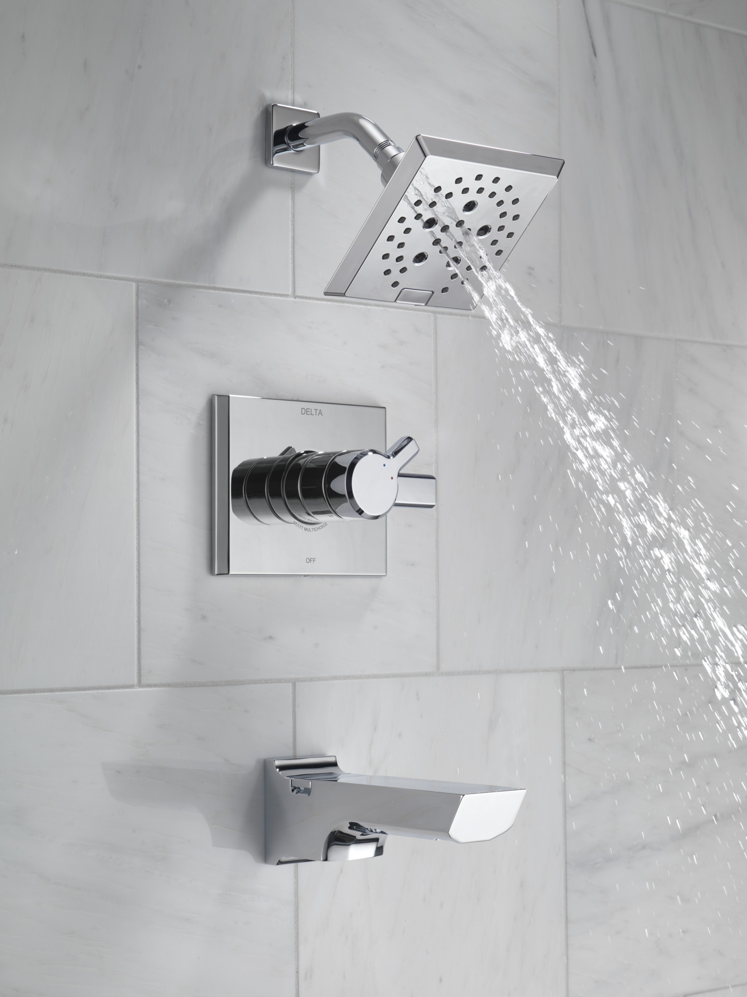 Delta T17499-PR Tub-Shower-Faucets - View #13