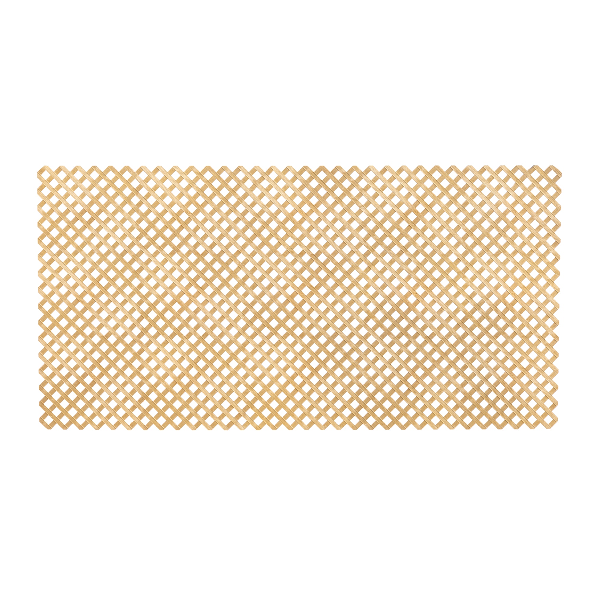 Deckorators 276451 48-in x 8-ft Cedar Plastic Privacy Lattice