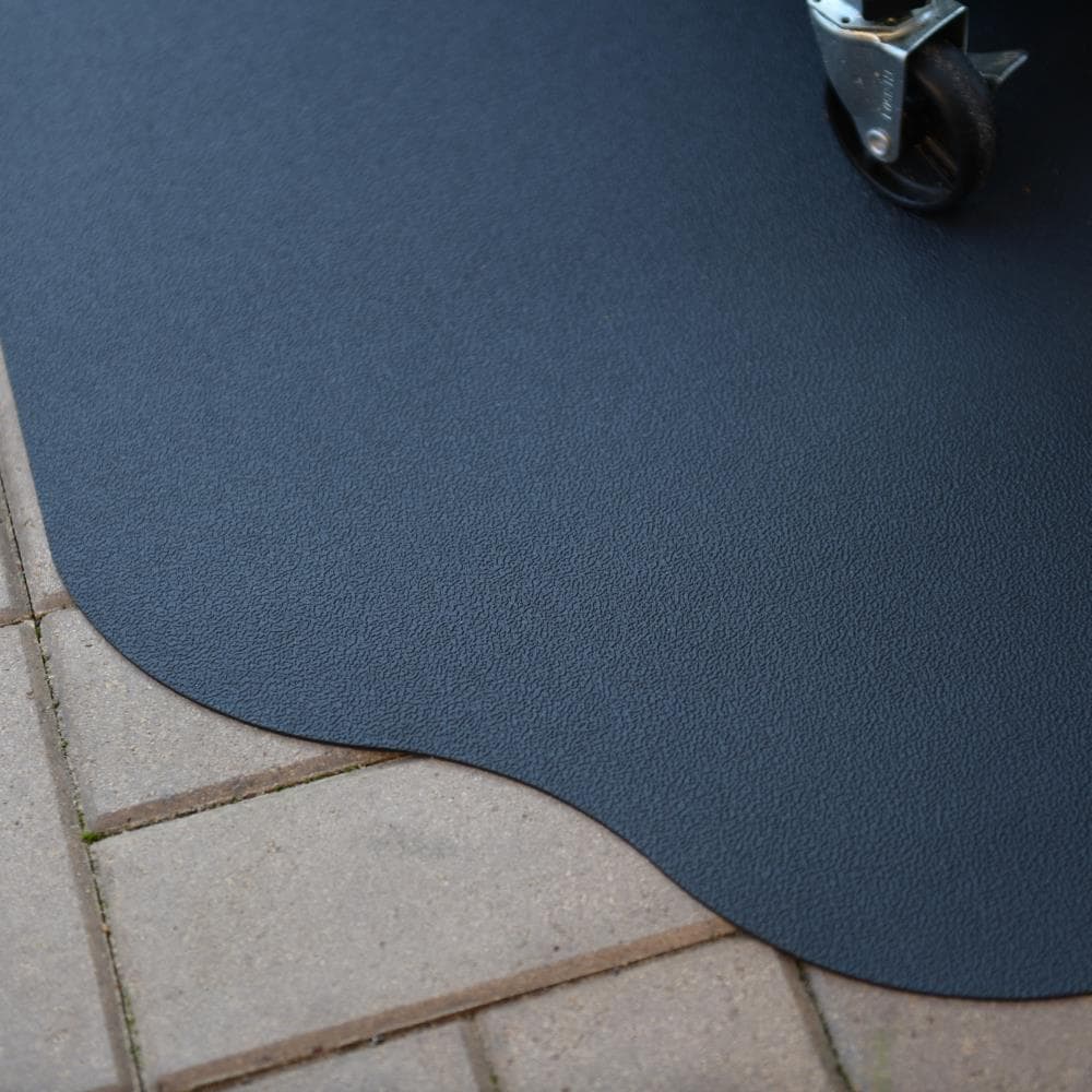 KALASONEER Under The Grill Mat,Absorbent Fabric Material,Washable,Reusable,Anti-Slip and Waterproof Backing,Protection for Decks and Patios from Grease Splatter and Other Messes 36inches x 72inches 
