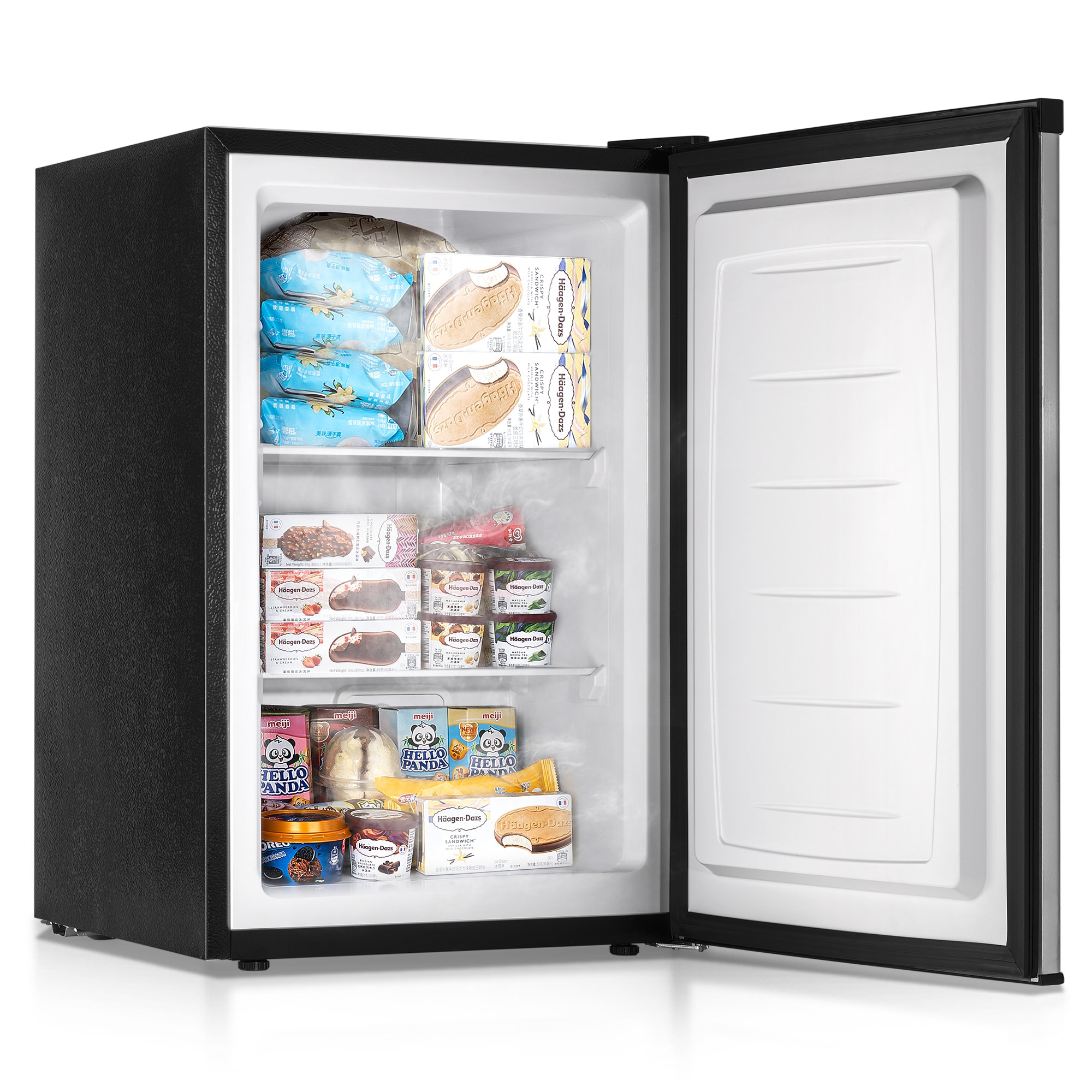 SIMZLIFE MF-30-Y 3-cu ft Upright Freezer ( Sliver )