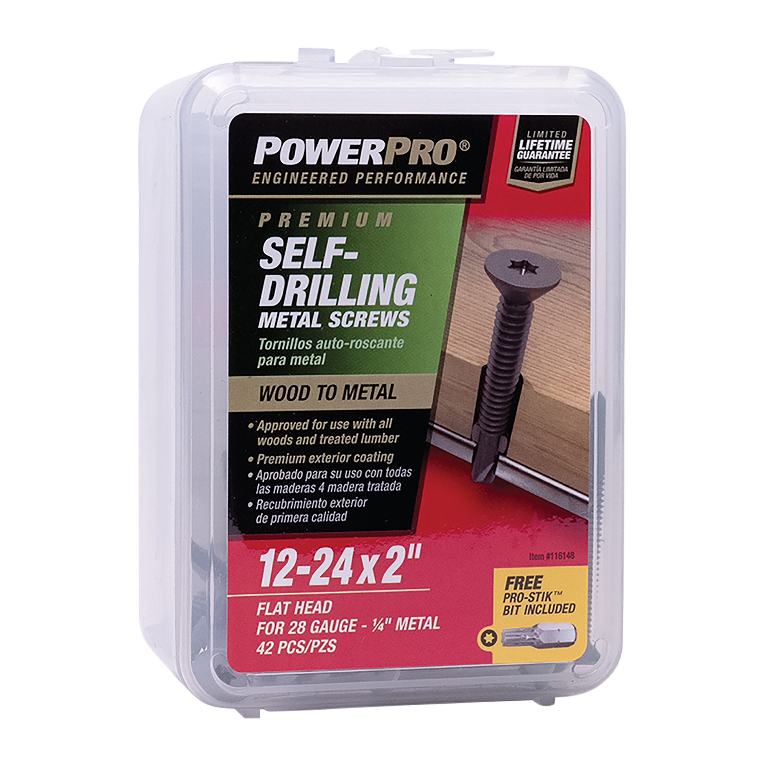Power Pro #12 x 2-in Star-Drive Sheet Metal Screws (42-Count) in the  Specialty Screws department at