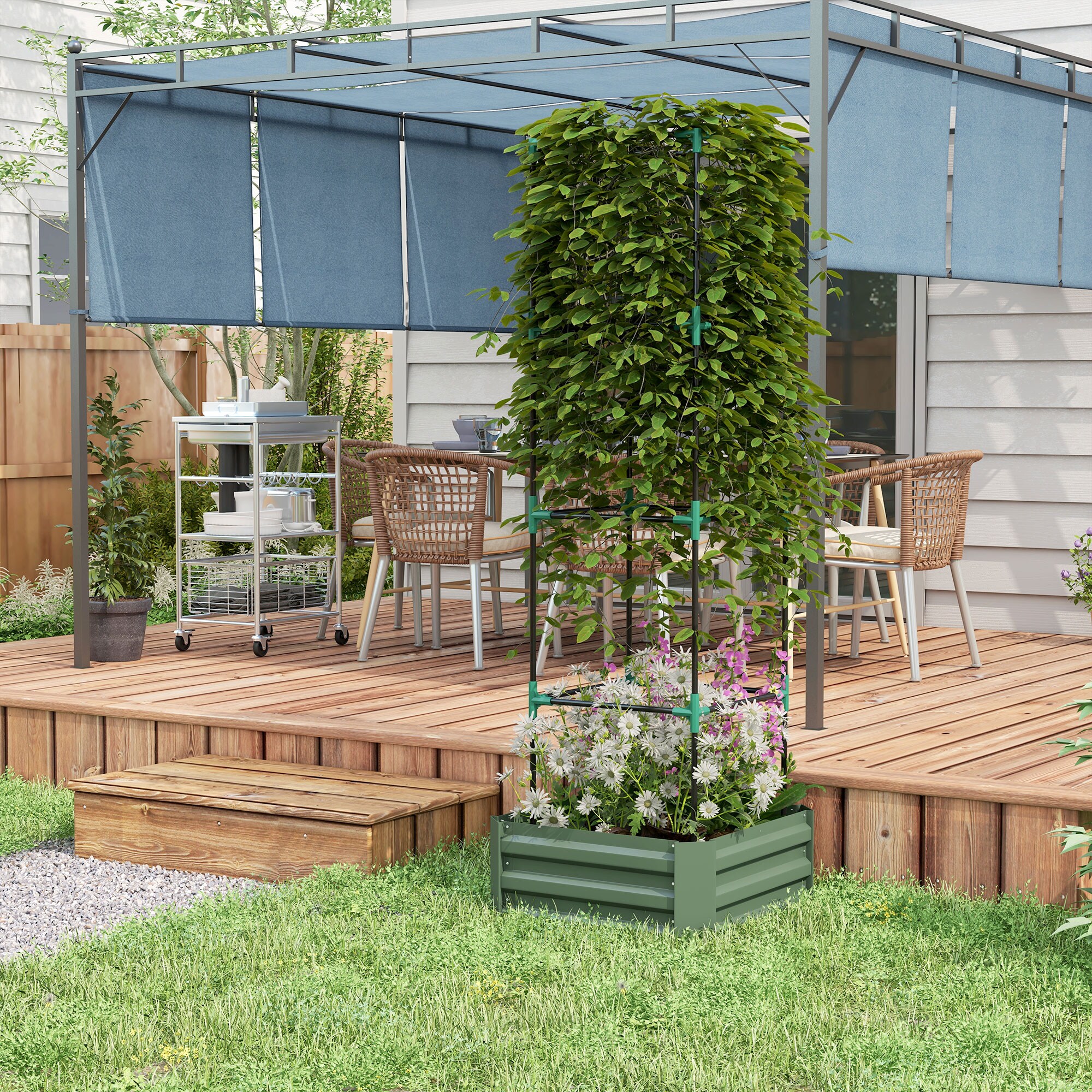 AHIOU HOME ZAAHG-P174424GB Raised-Garden-Beds - View #4