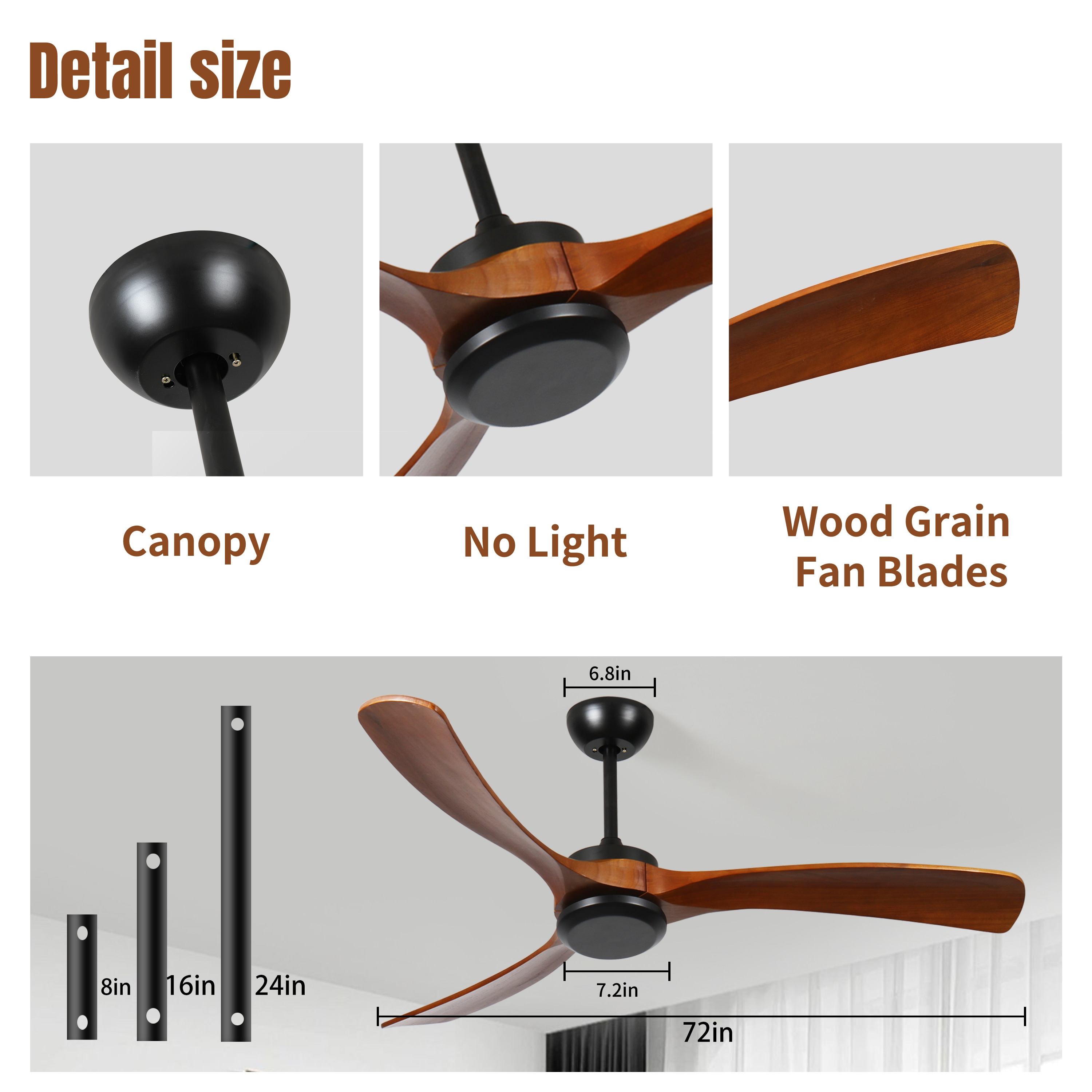 Innobule LAMP-0352062 Ceiling-Fans - View #2
