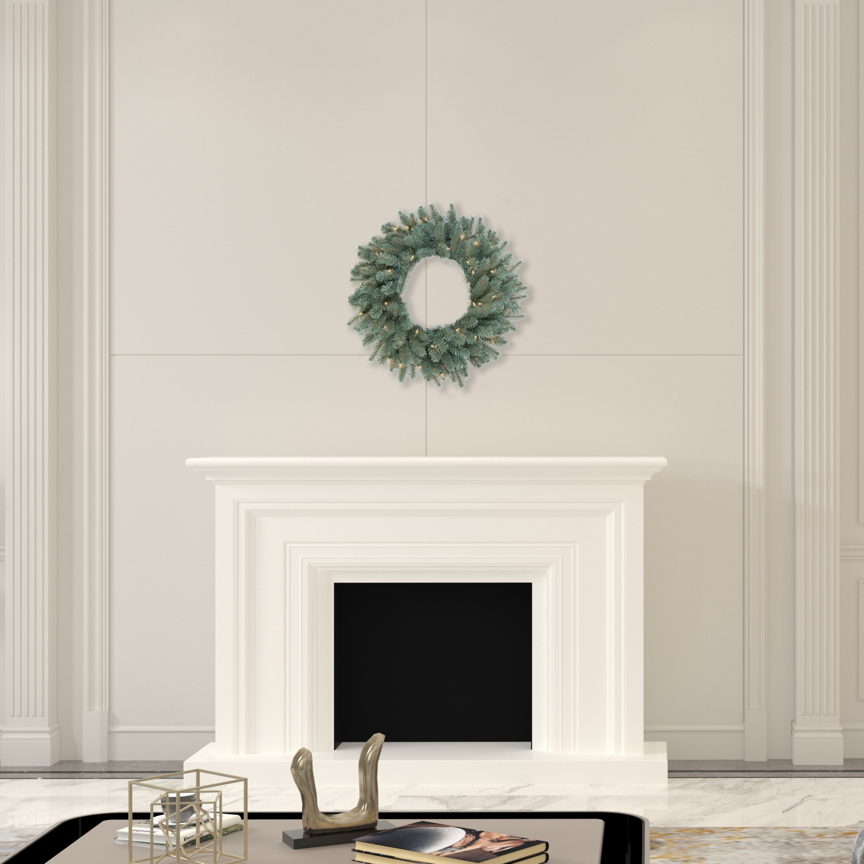 Vickerman A164826LED Artificial-Christmas-Wreaths - View #3