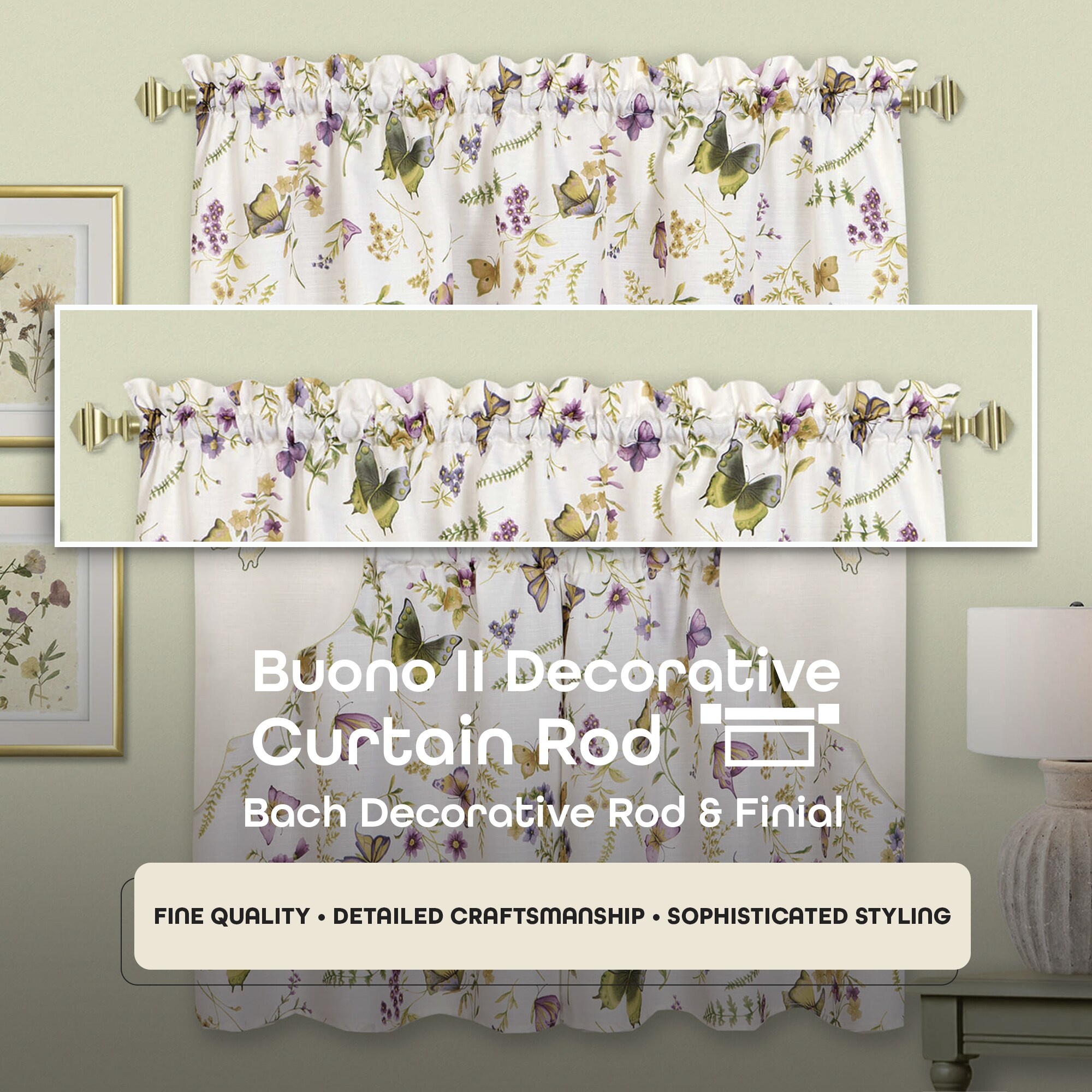 Achim RDBACH2848 Curtain-Rods - View #3