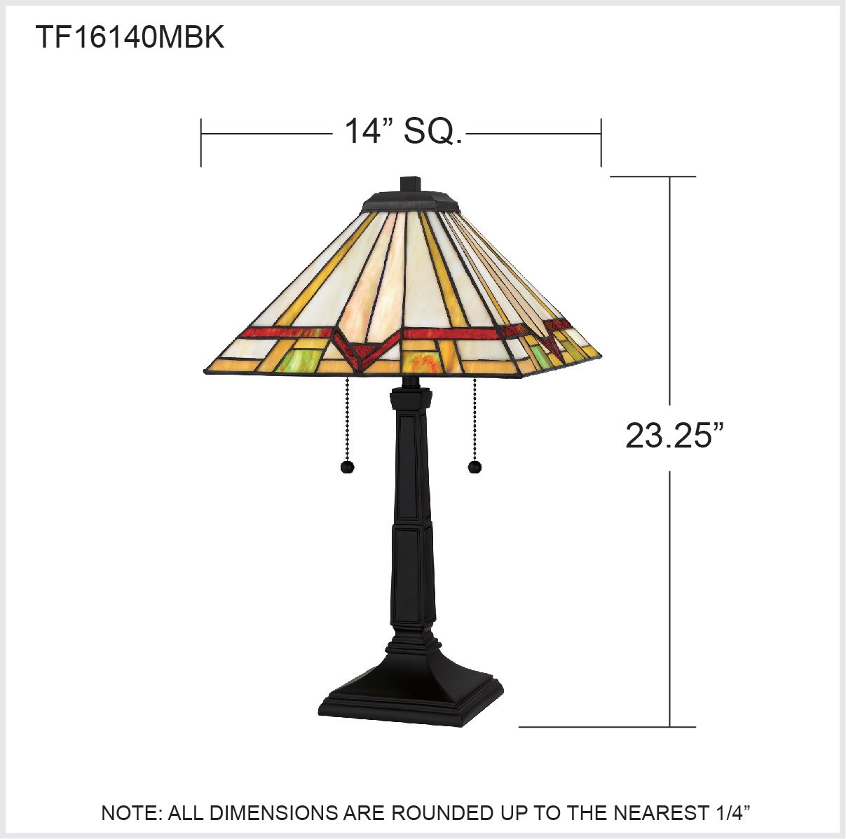 Quoizel TF16140MBK Table-Lamps - View #9