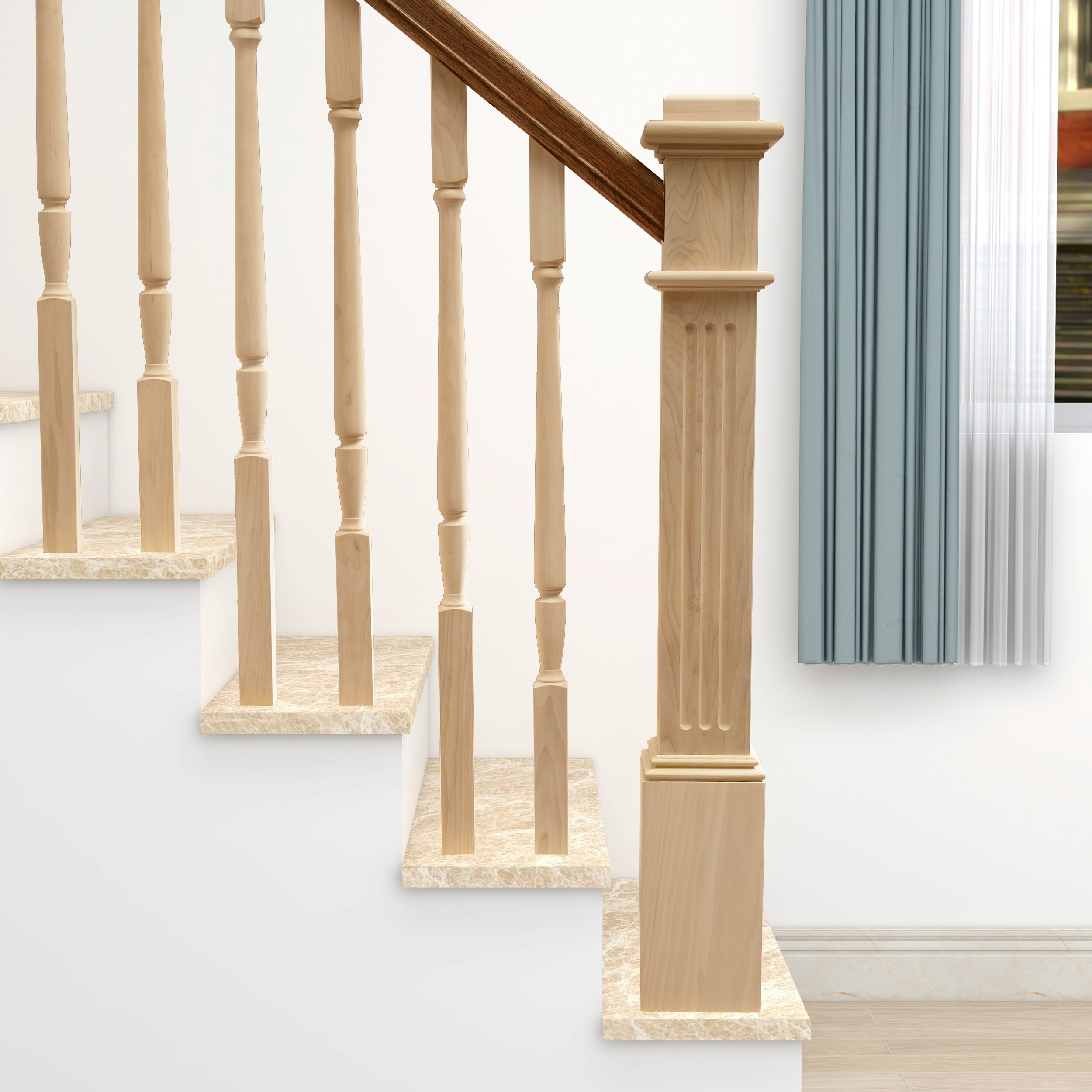 RELIABILT WG991FPOP Interior-Stairpart-Newel-Posts - View #5