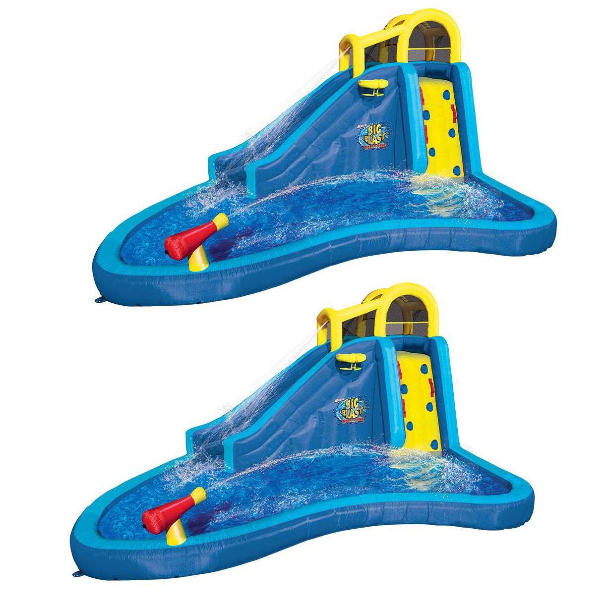 Banzai 123148 174-Inches PVC Inflatable water slide