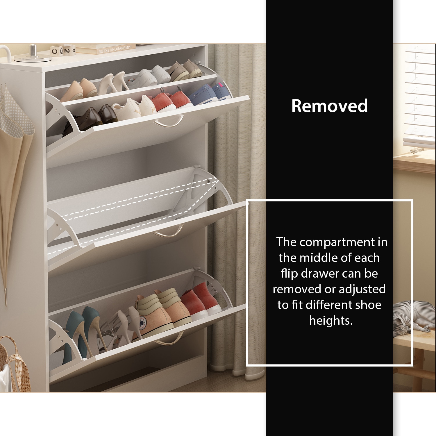 FUFU&GAGA LJY-ZDL0055-01 Shoe-Racks - View #8