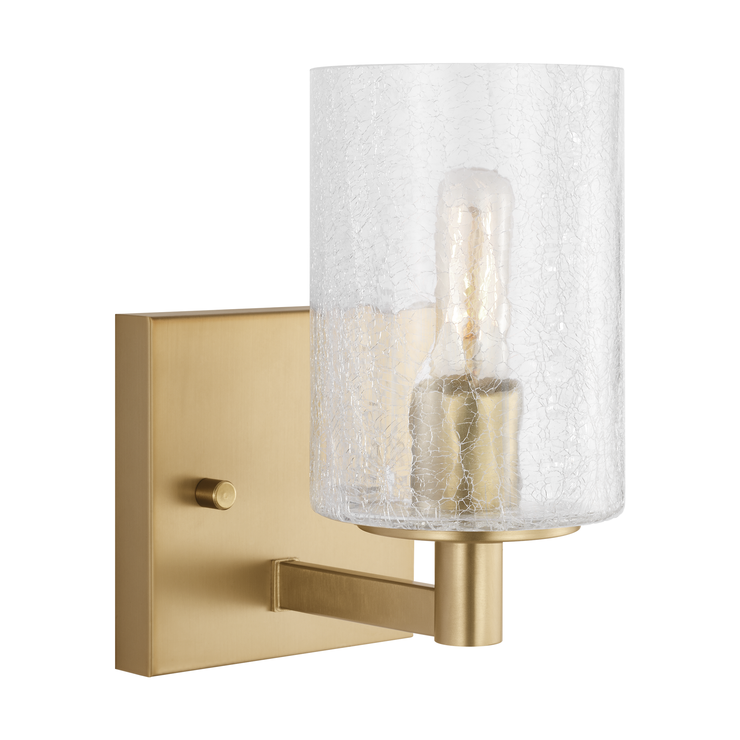 Generation Lighting GLV1031EN/SB Parker 4.75-in 1 -Light Satin Bronze Transitional Vanity light