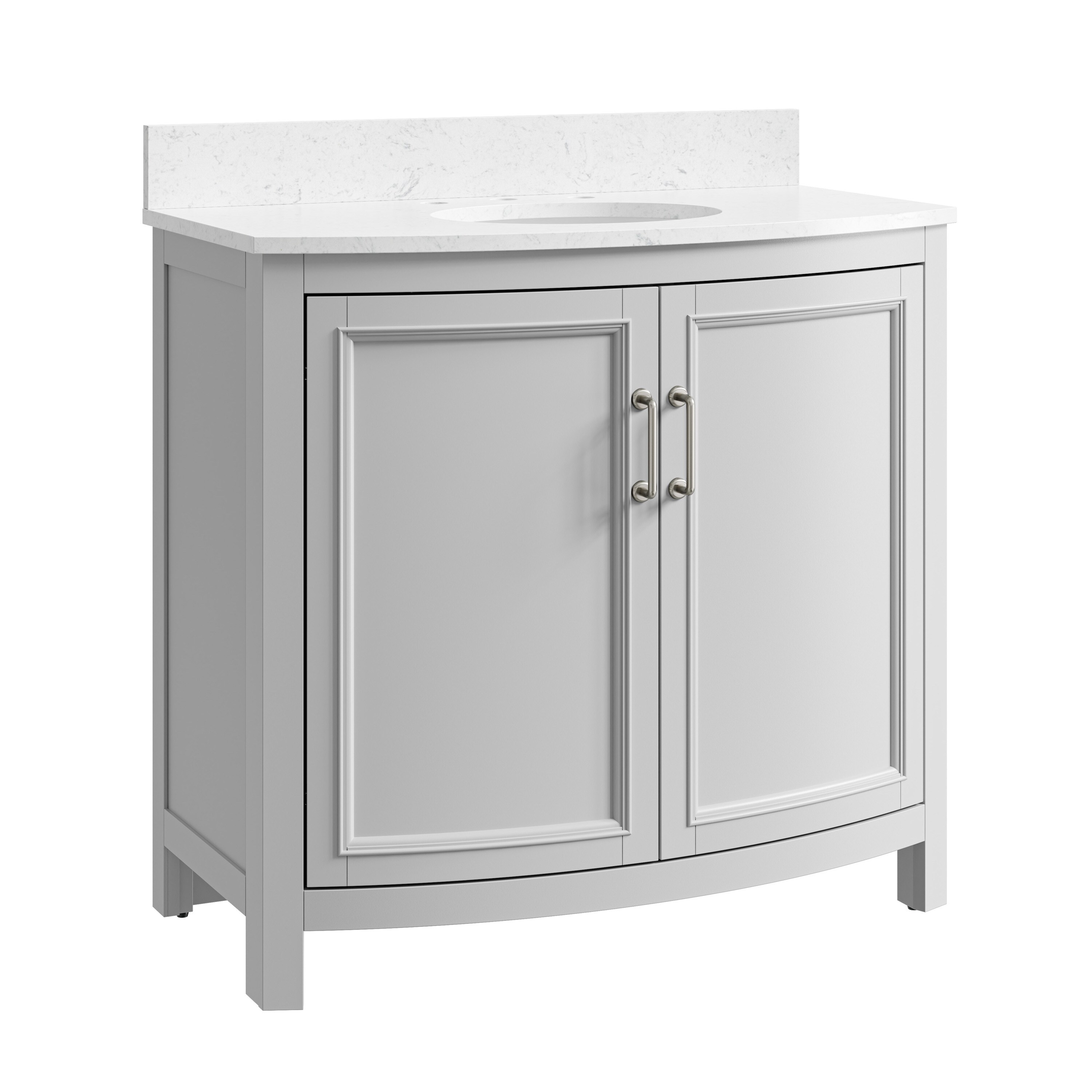 allen + roth 1007VTC-36-242-925UO Bath-Vanity-Combo - View #3