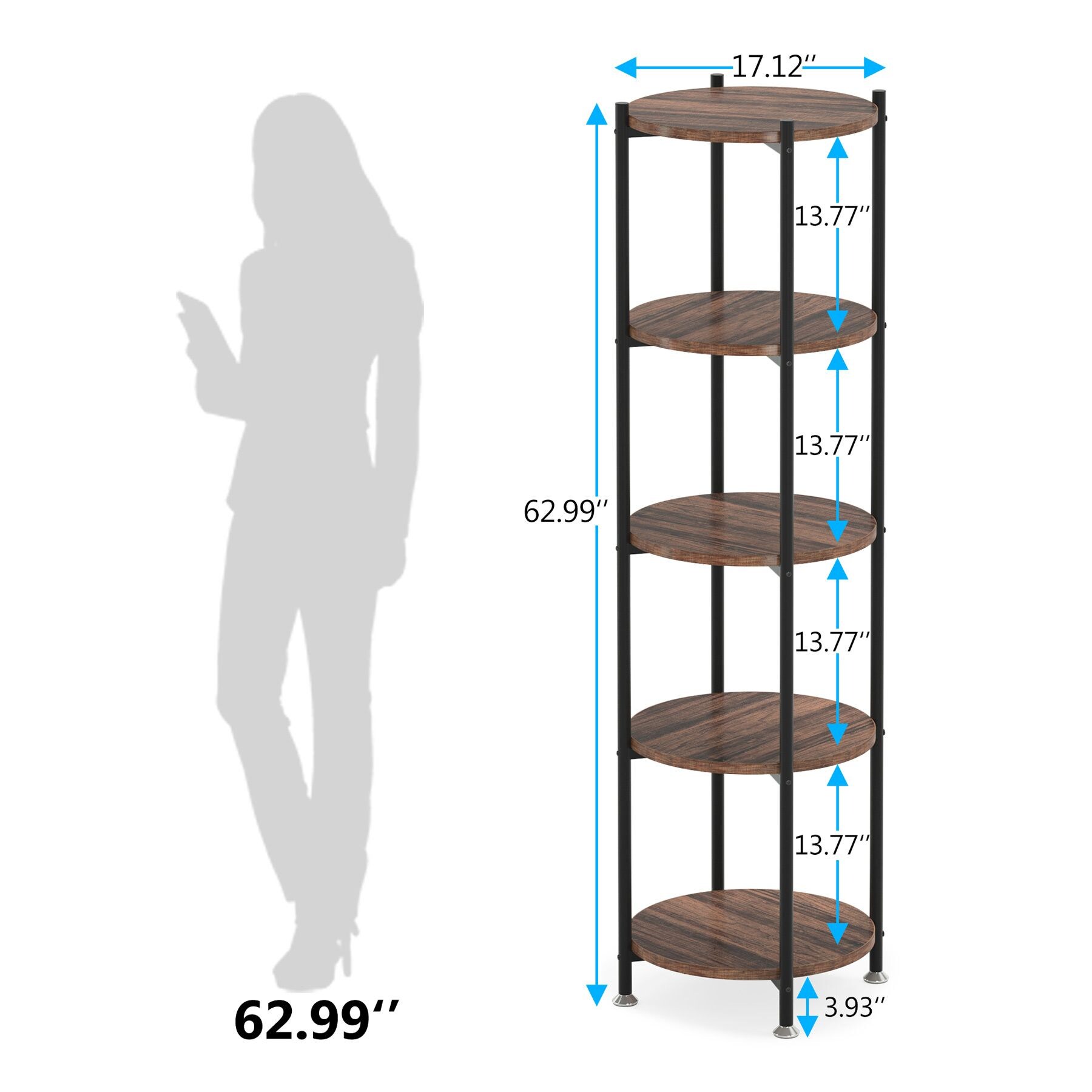 Tribesigns HOGA-J0039 bookcases - View #9