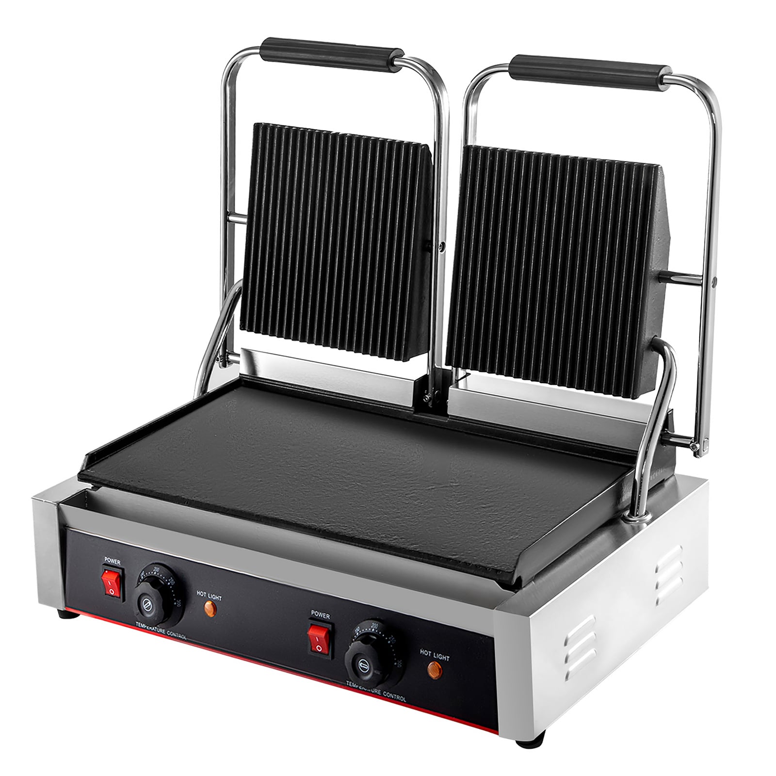 VEVOR 28.7-in L x 15.7-in W 3000-Watt Silver Electric Griddle in the  Electric Griddles department at