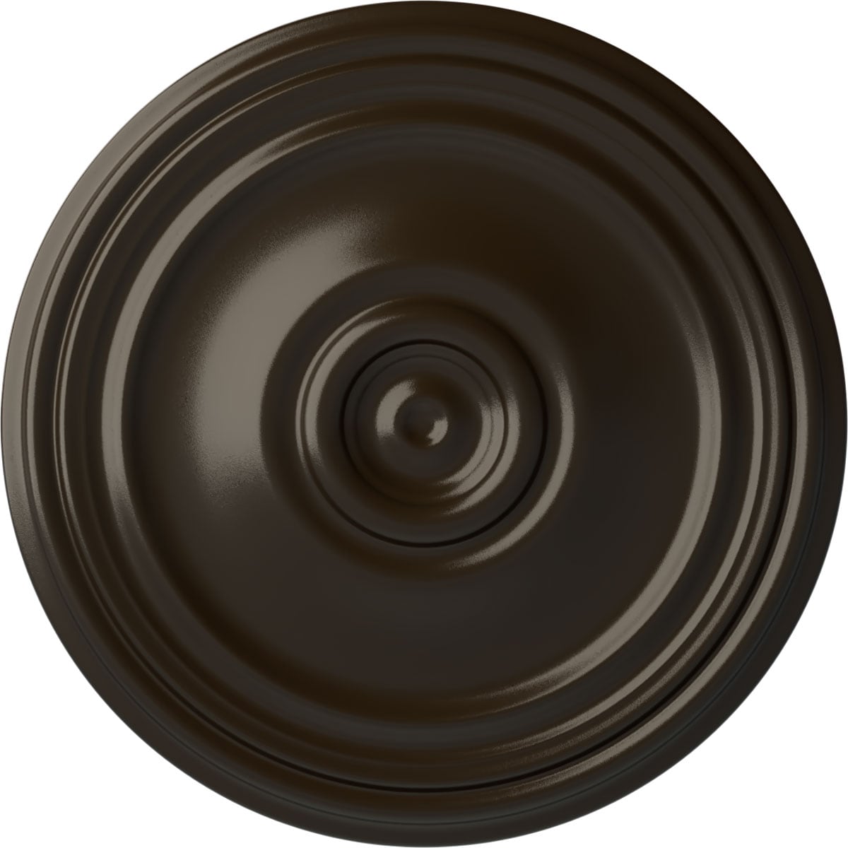 Ekena Millwork CM21RESHF Reece 21-in W x 21-in L Painted Stone Hearth Polyurethane Whole Ceiling Medallion