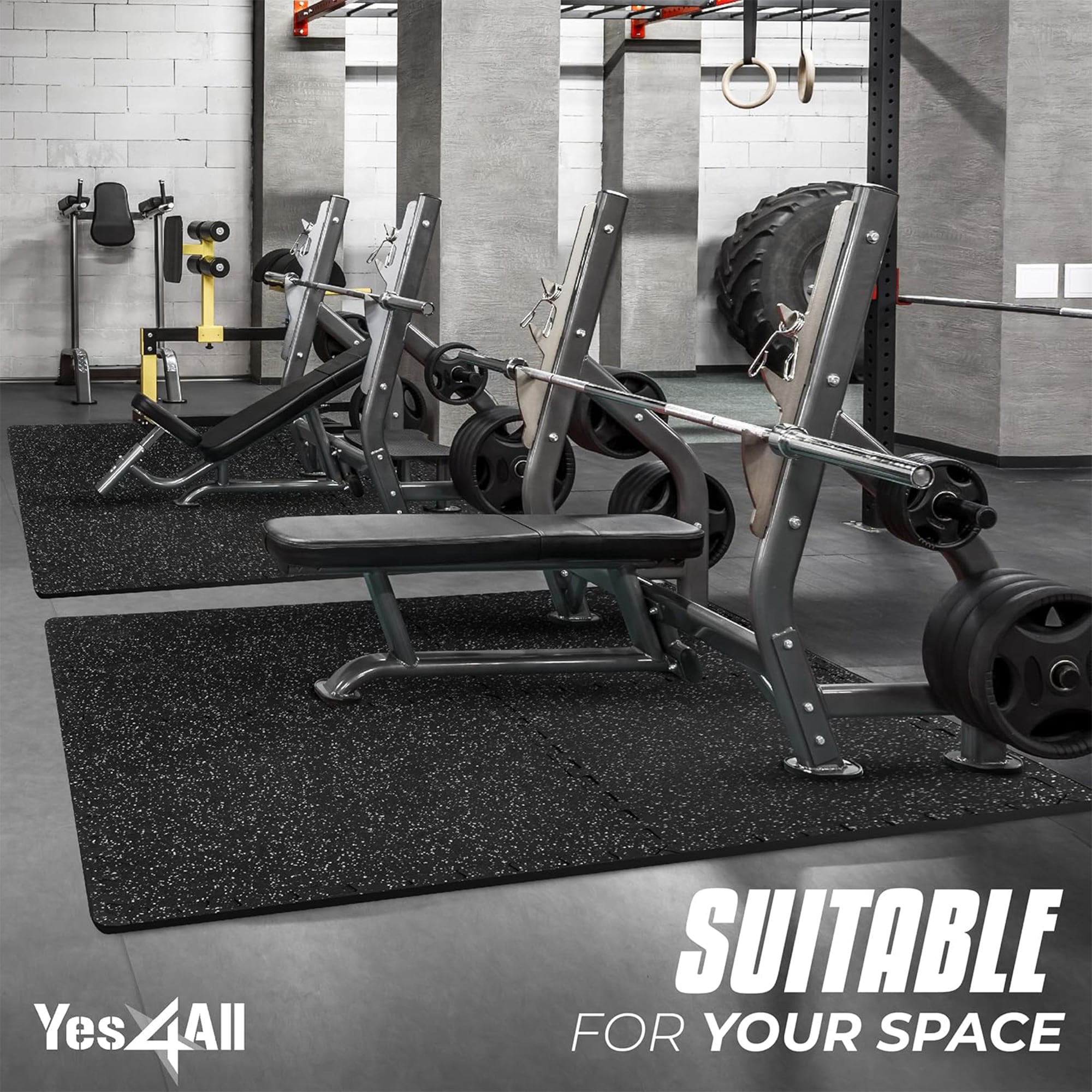Yes4All 7X3T Fitness-Equipment-Mats - View #5
