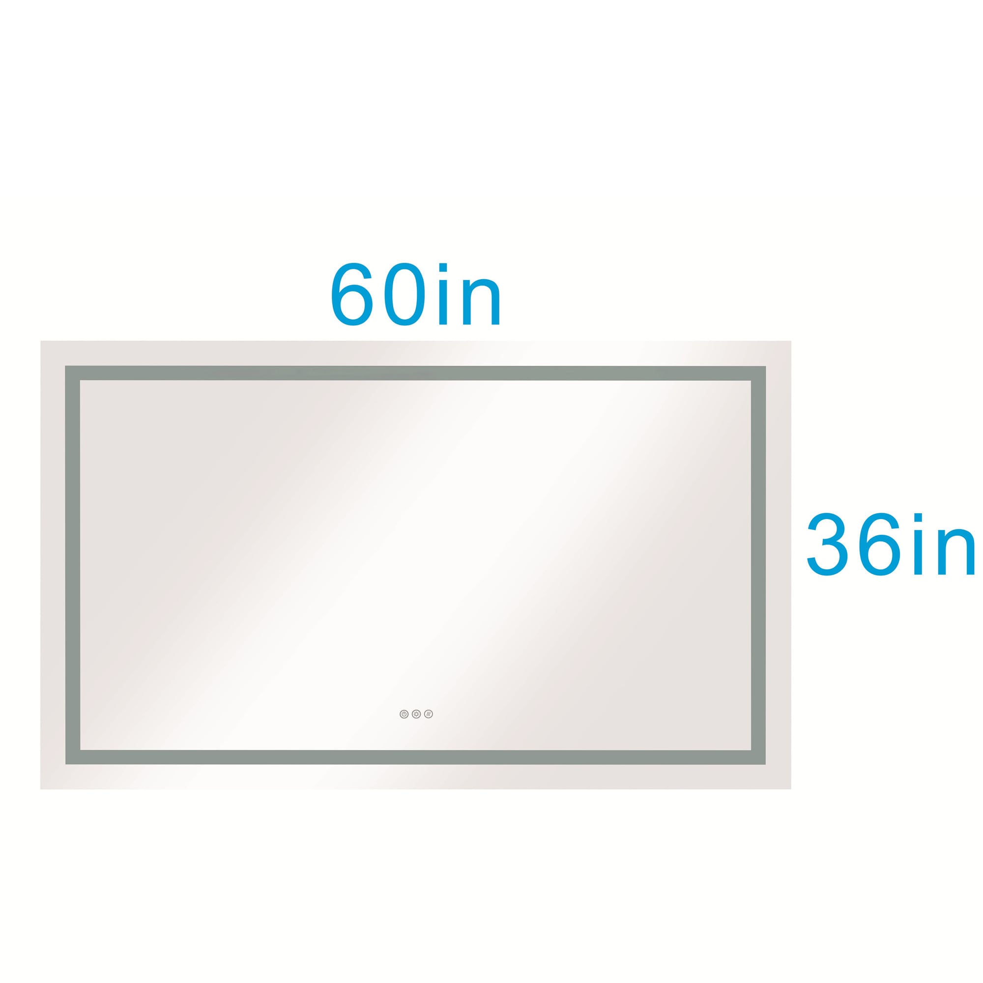 BABOOM BOM-8131925-OR Framed-Bath-Mirrors - View #3